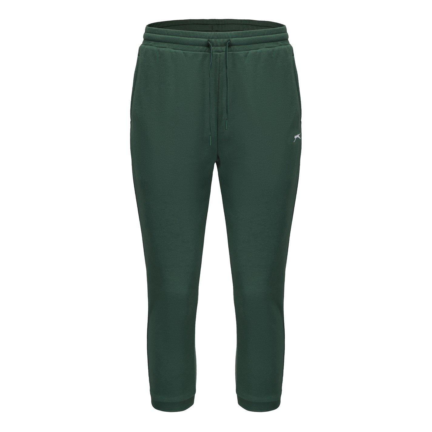 Slazenger Women's Forest Green Leisure Three Quarter Interlock Jogging Bottoms - 8 (36) - Image 3