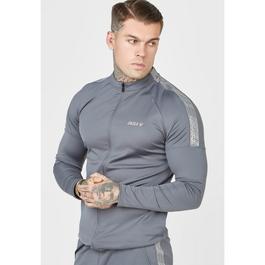 SikSilk Zip Track Jacket Mens