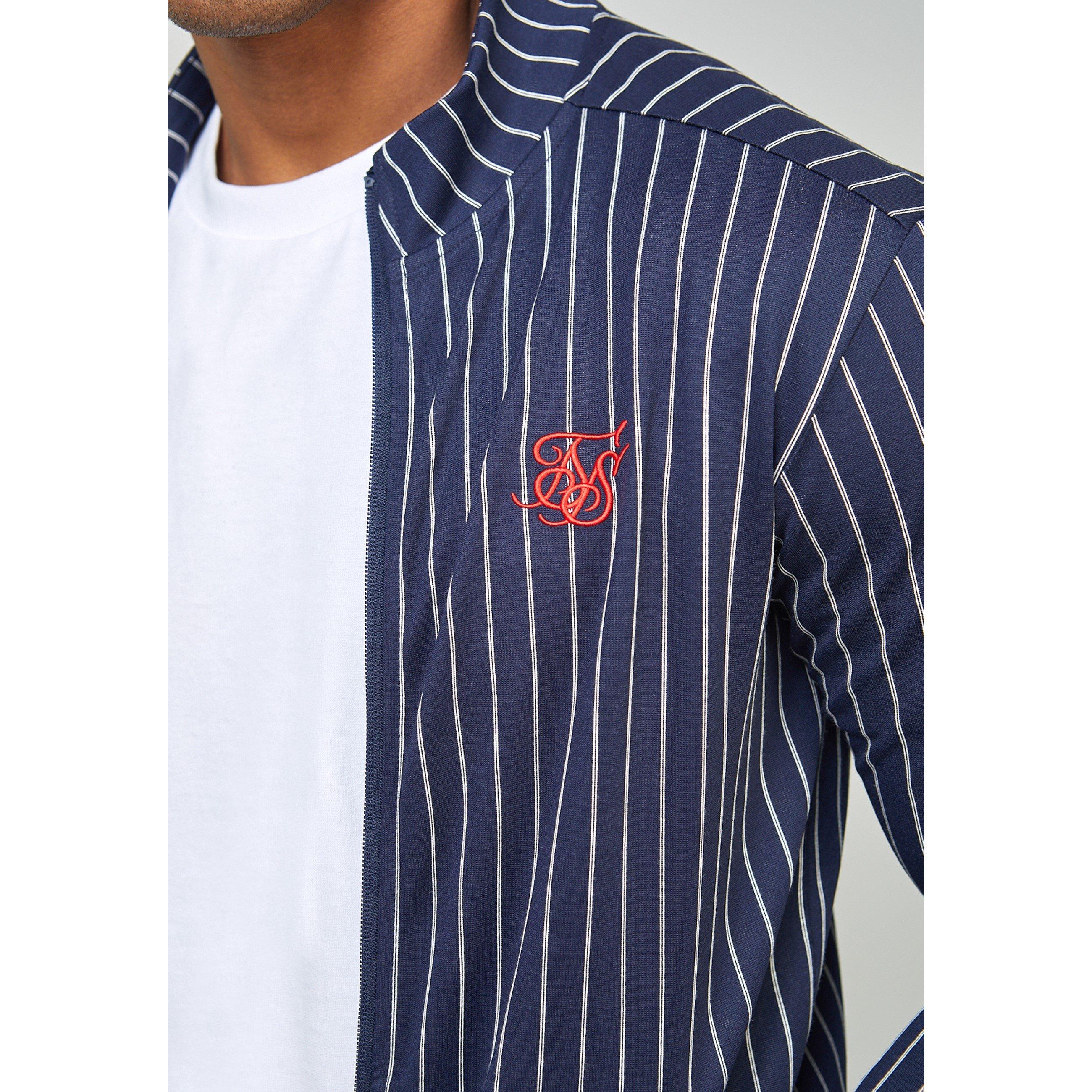 Blu navy - SikSilk - Pins Tracksuit Top - 2