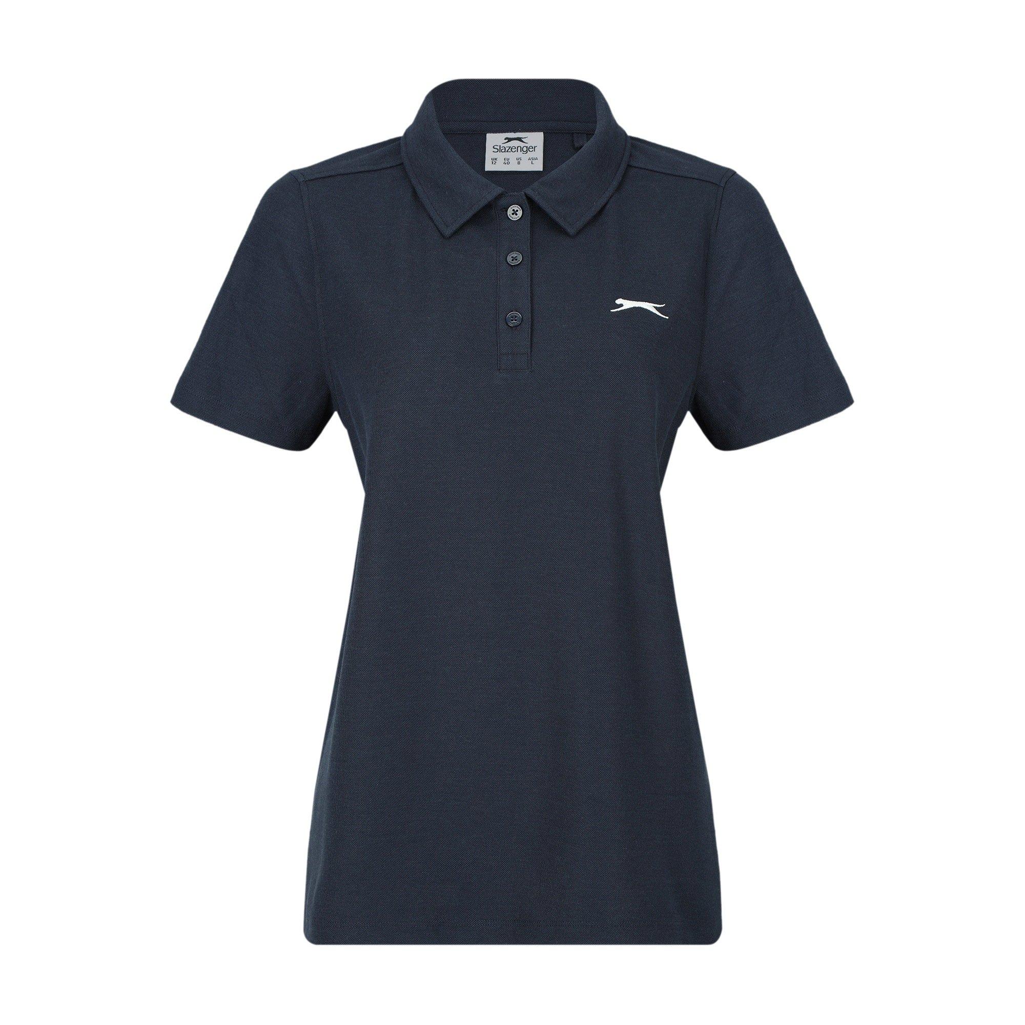 Slazenger Women's Pique Polo - Navy - 14 (42)