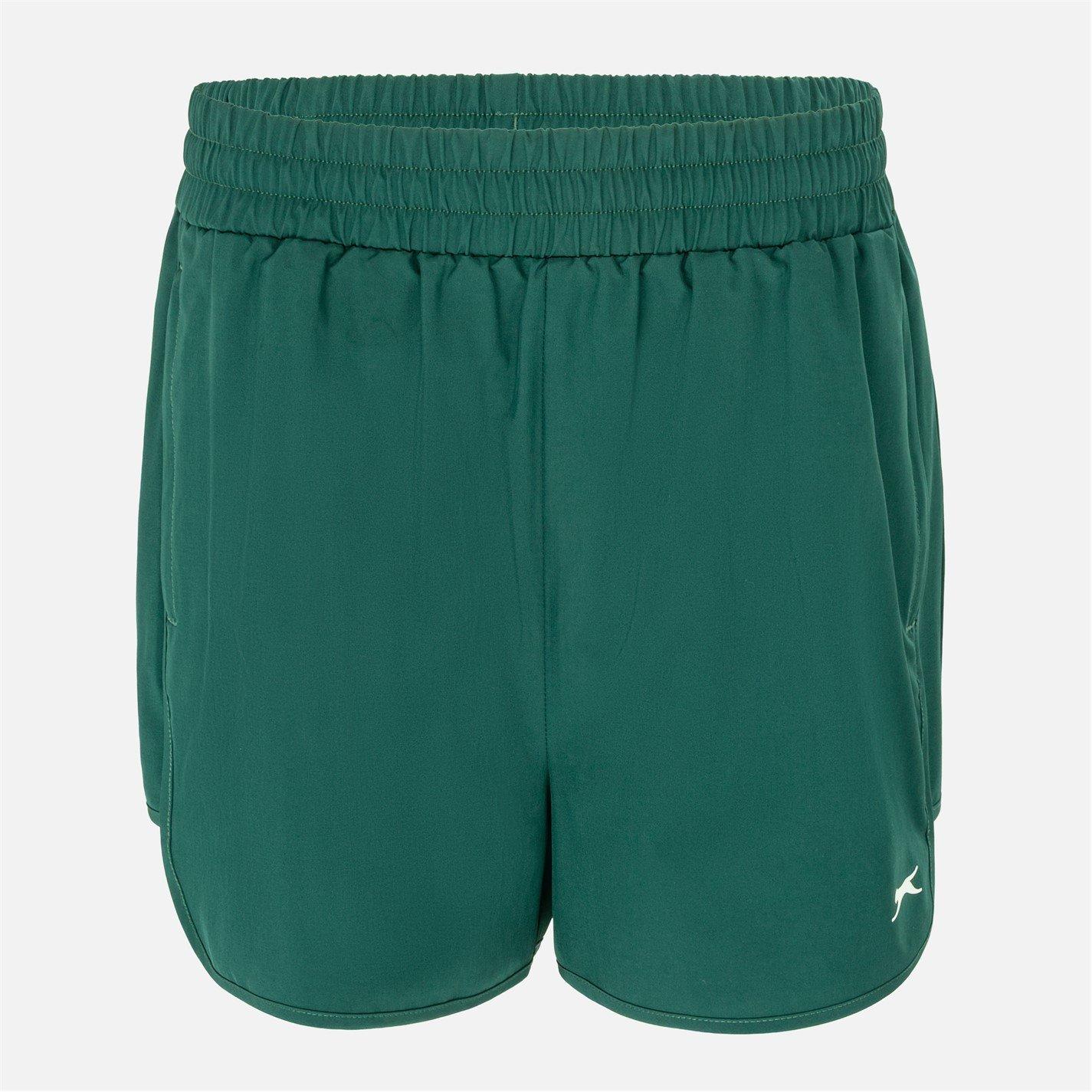 Slazenger Women's Comfort Shorts - Forest Green - 10 (38)