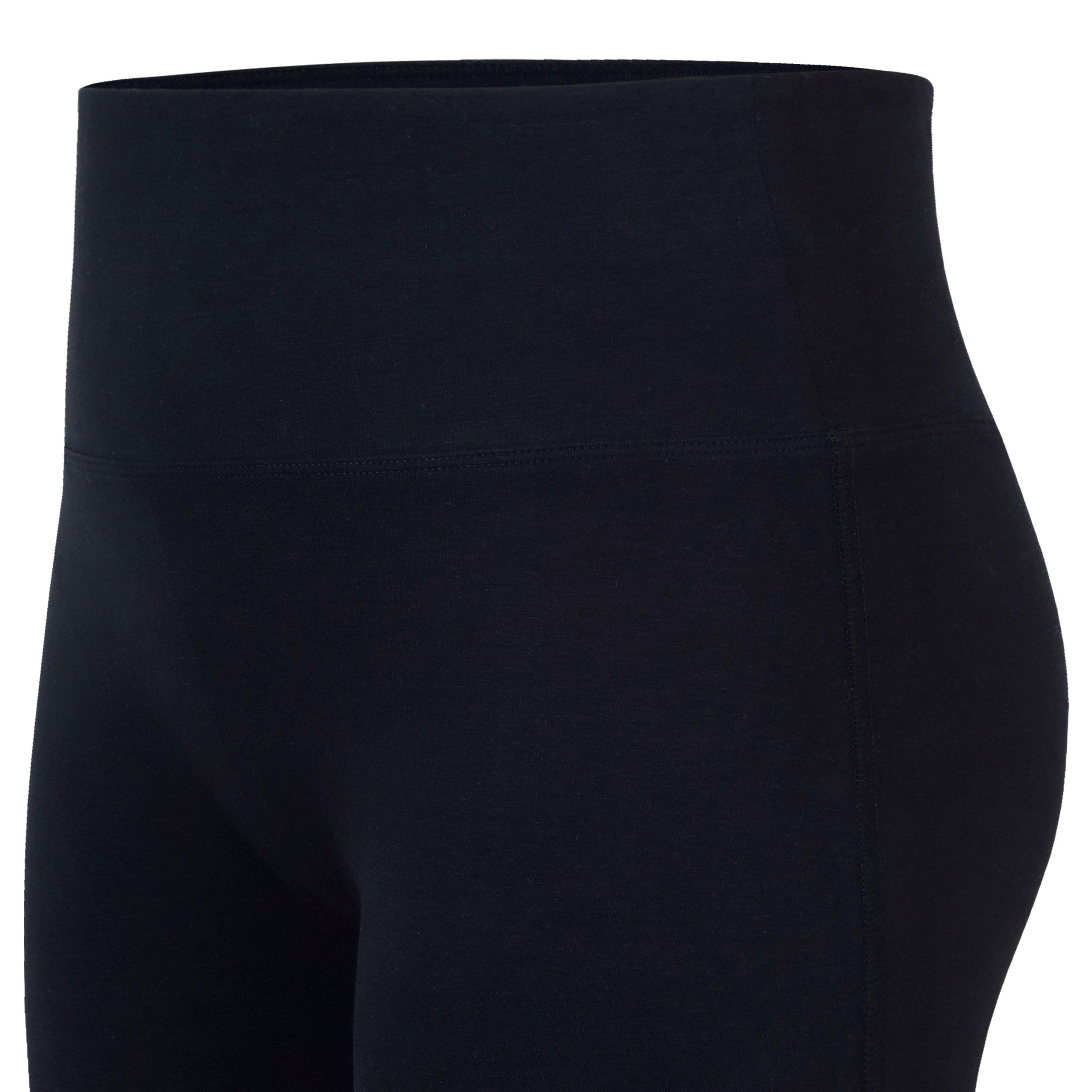 Schwarz - Miso - Women's High Waisted Cotton Fleece Jogger Shorts - 6