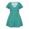 For Ted Baker Noemi Mid Green V-Neck Bias Cut Midi Dress