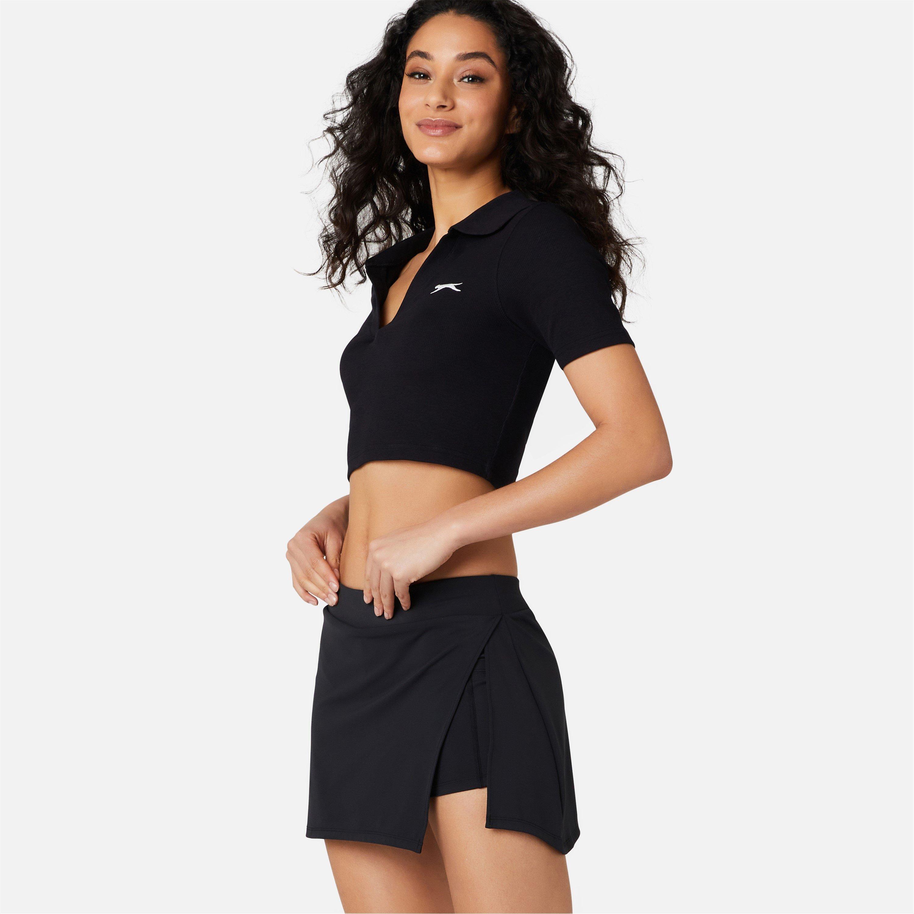 Nero - Slazenger - Cropped Polo Top - 3