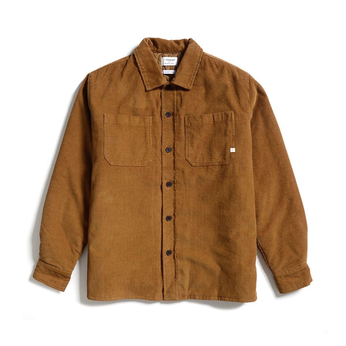 True Navy - Farah - Men's Hunter Long-Sleeve Oxford Shirt - 1