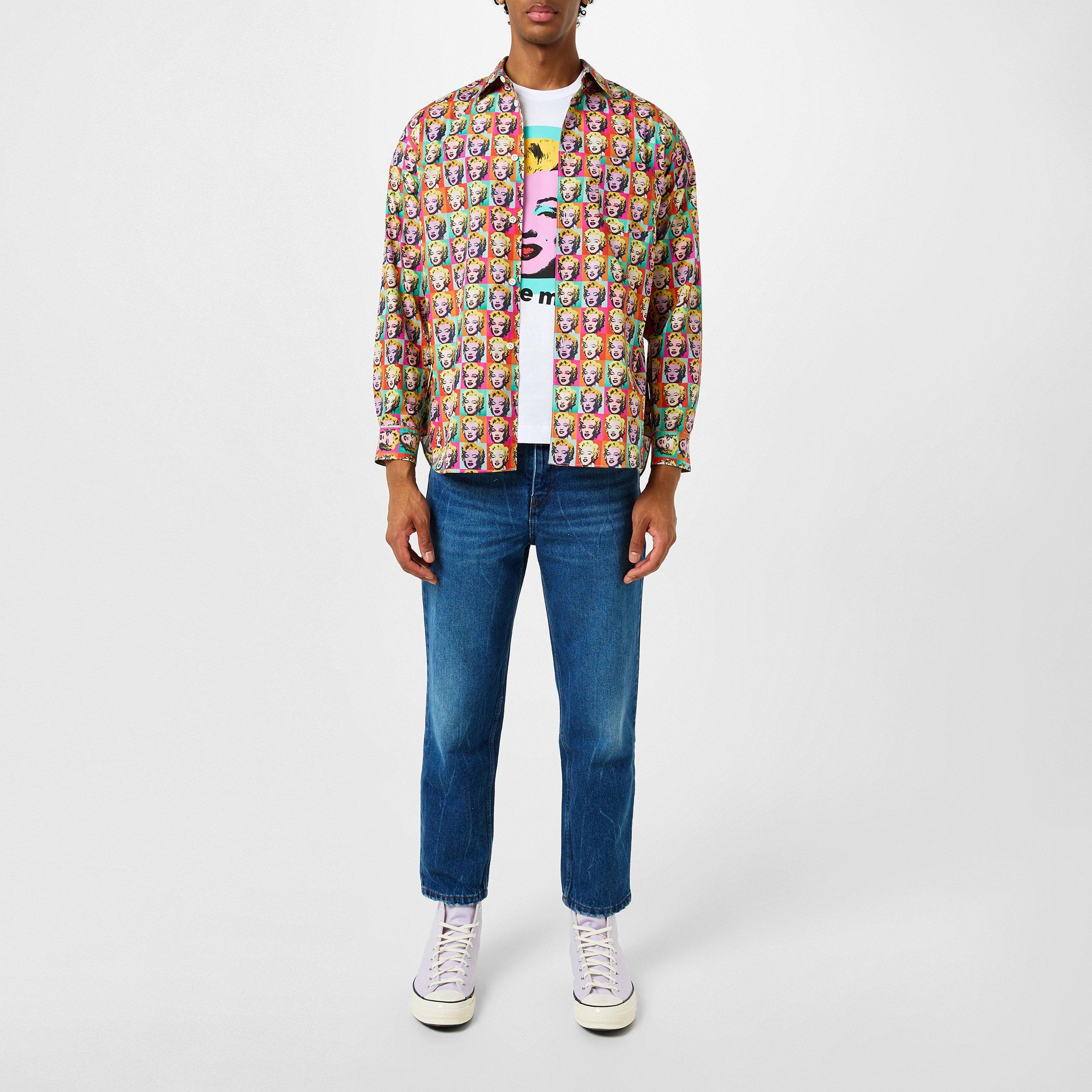 Comme des Garcons Shirt | Marilyn Munroe Shirt | Patterned Comme des Garcons Shirt | Marilyn Munroe Shirt | Patterned
