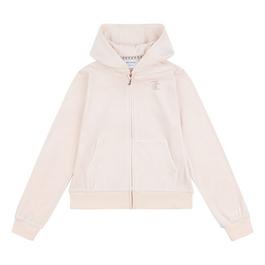 Juicy Couture Diamante Zip Hoodie Girls
