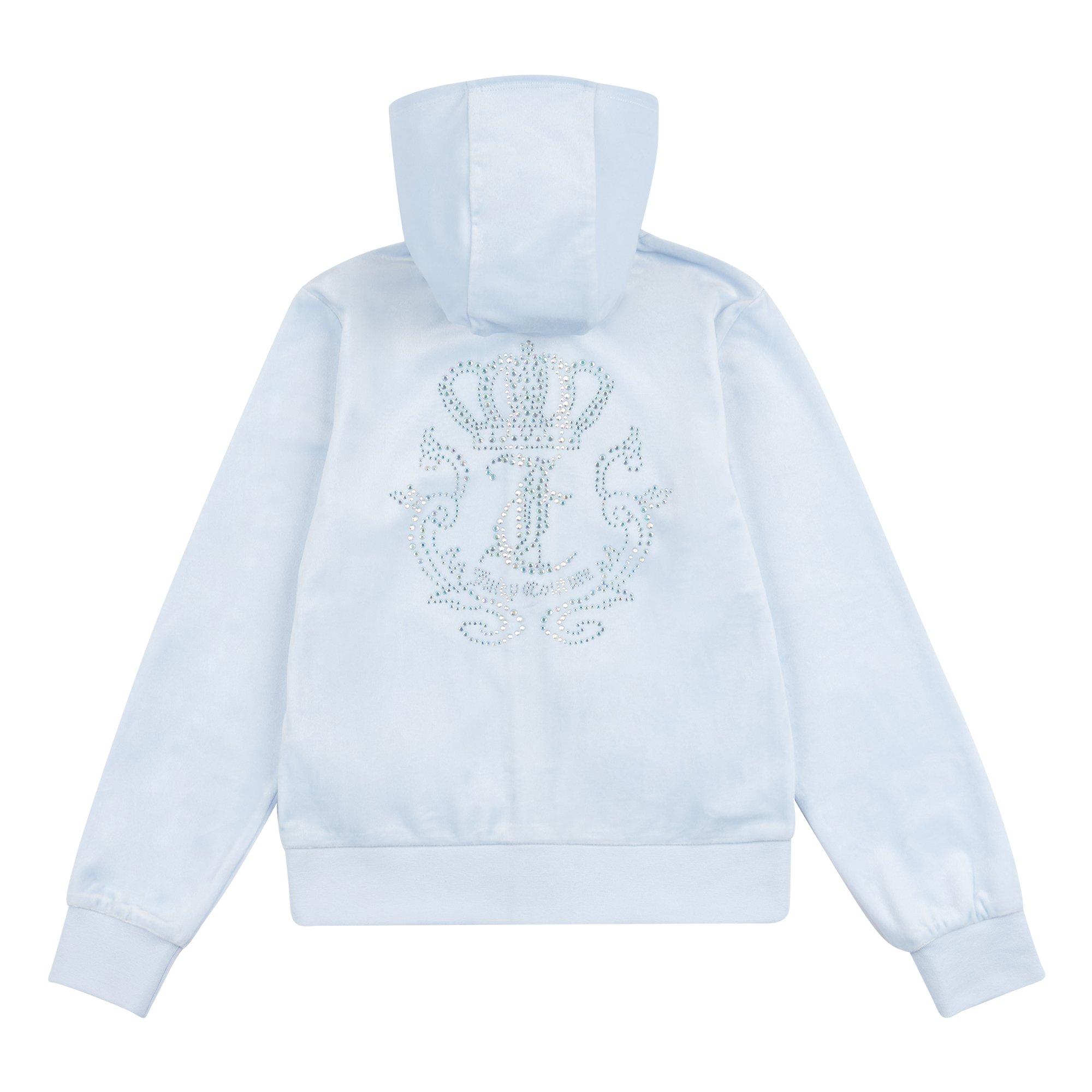Heather E44 - Juicy Couture - Crown Logo Hoodie Juniors - 6