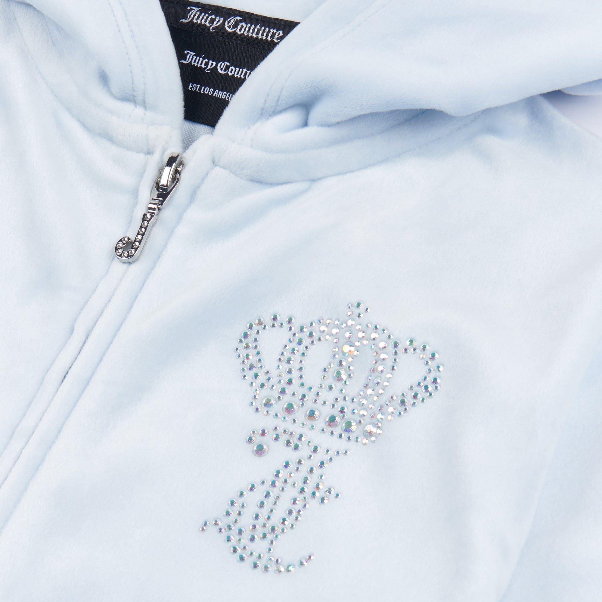 Heather E44 - Juicy Couture - Crown Logo Hoodie Juniors - 7