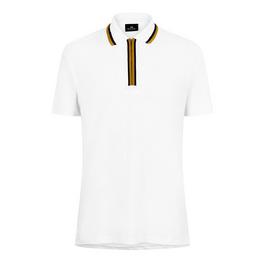 PS Paul Smith Zip Tip Polo Sn52