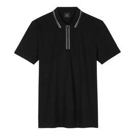 PS Paul Smith Zip Tip Polo Sn52