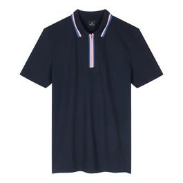 PS Paul Smith Zip Tip Polo Shirt