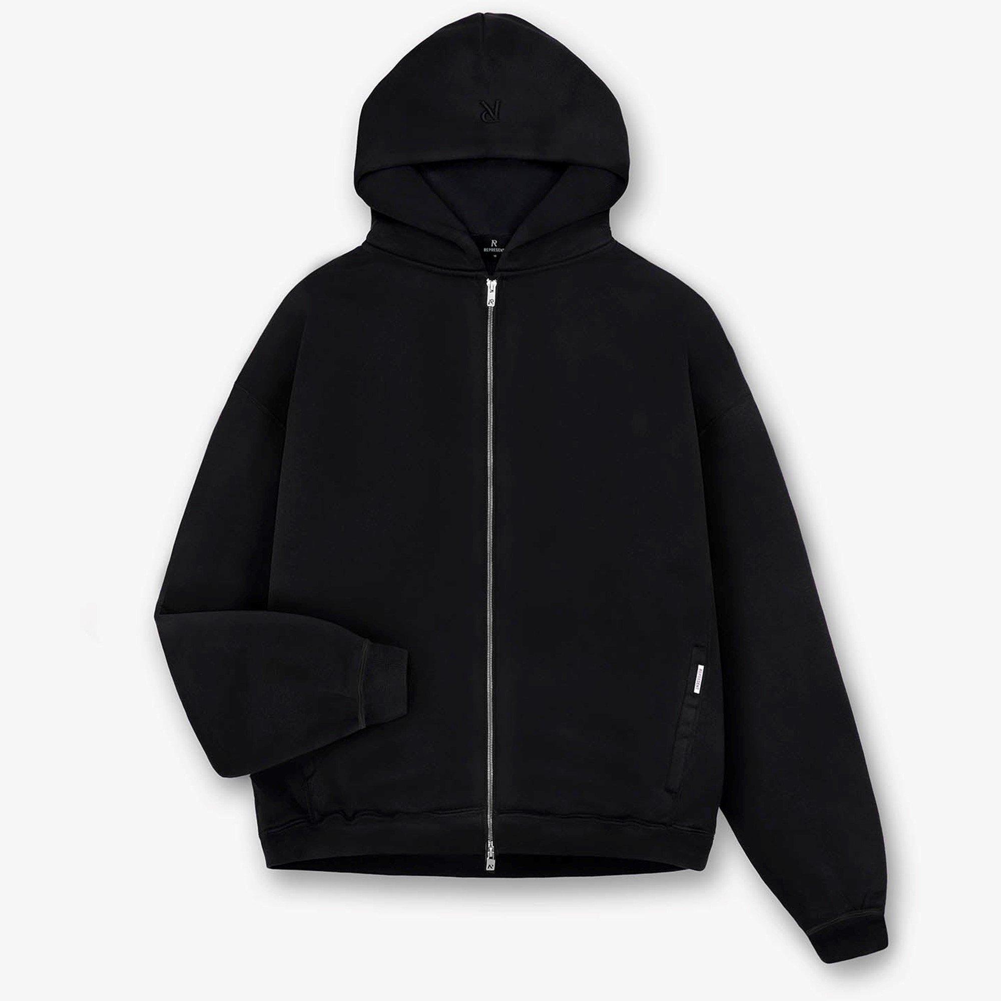Represent Men's Rep Initial Lightweight Zip Hoodie | Flannels