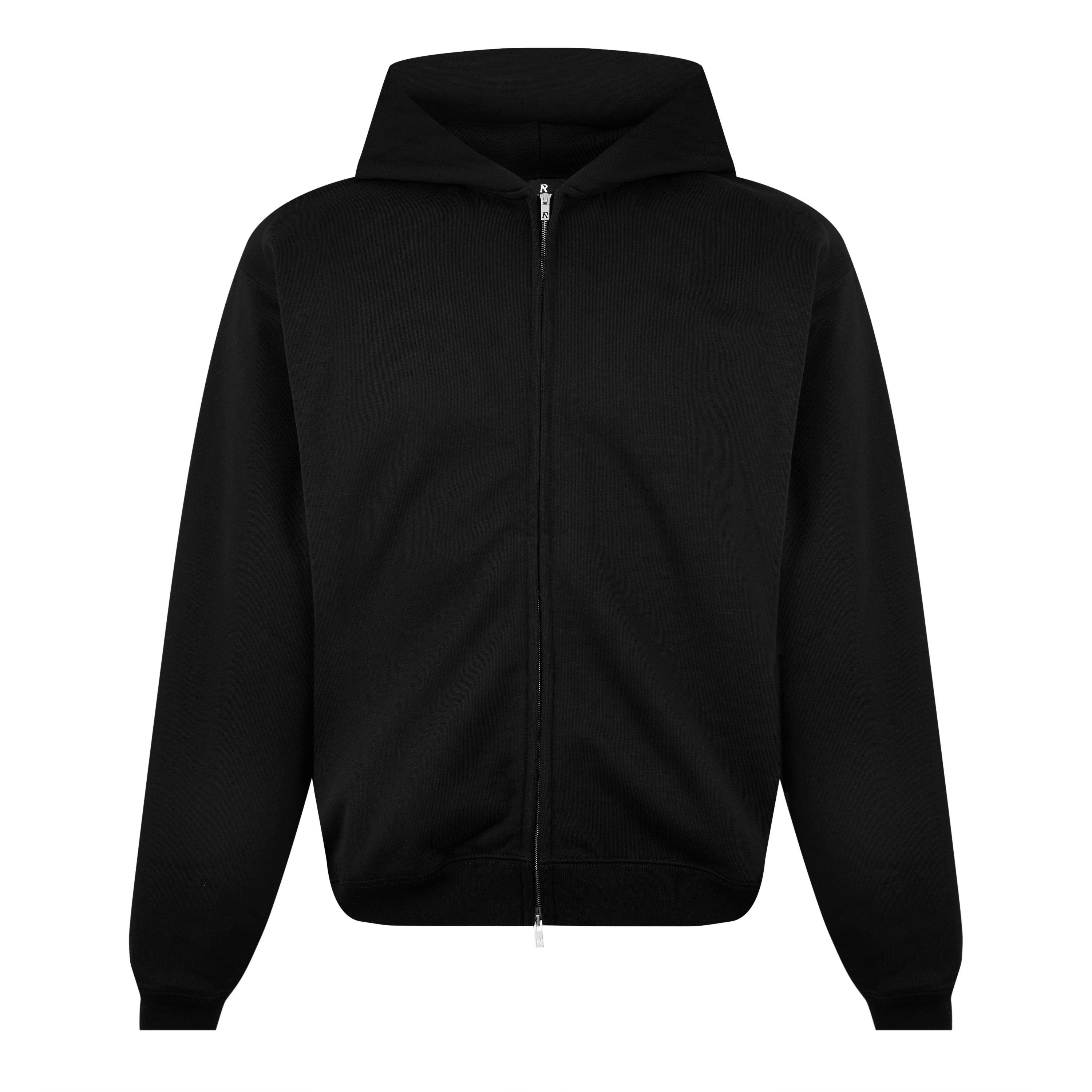 Black - Represent - Men's Rep Initial Zipped Hood Hoodie - 5