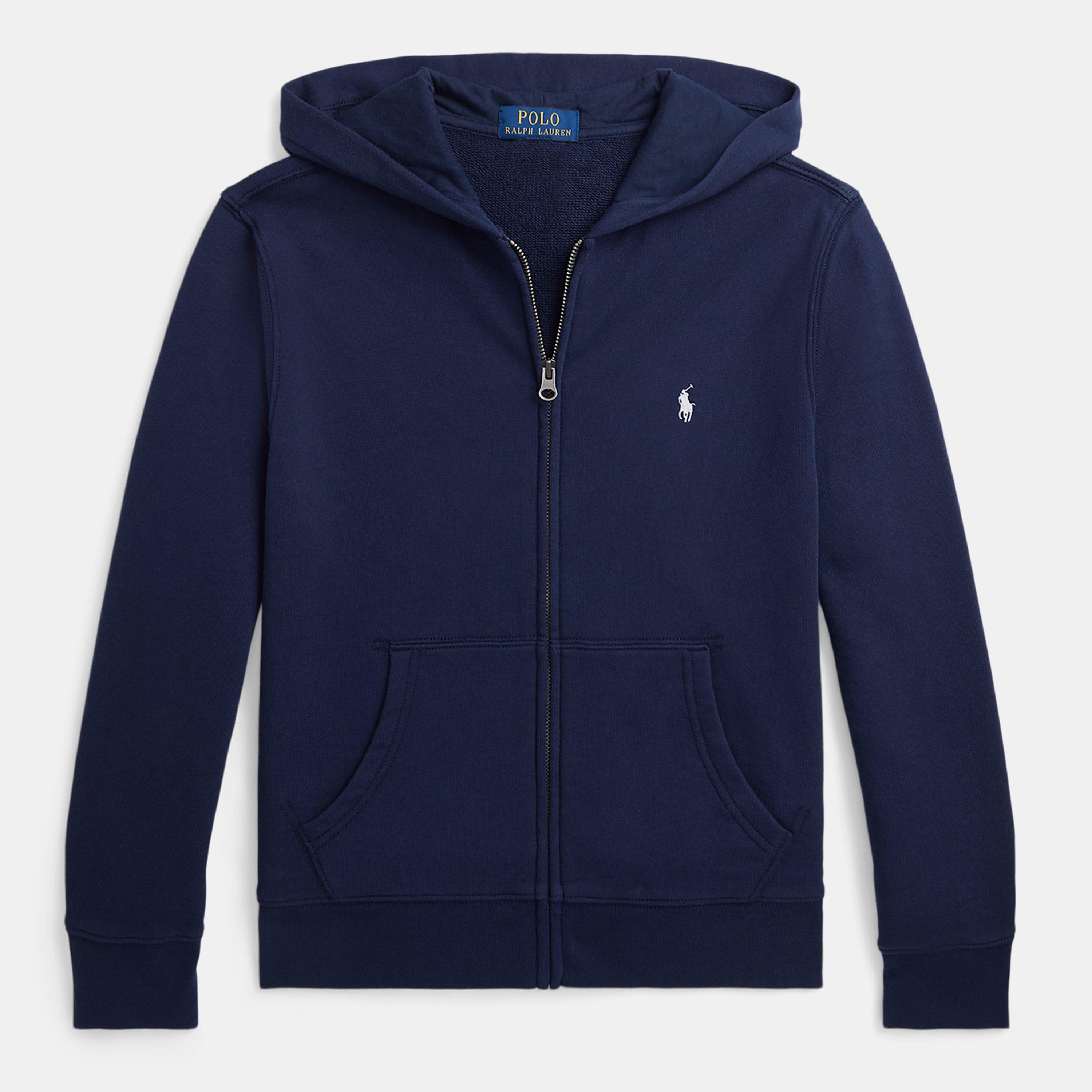 Navy - Polo Ralph Lauren - Logo Zip Hoodie Junior - 1