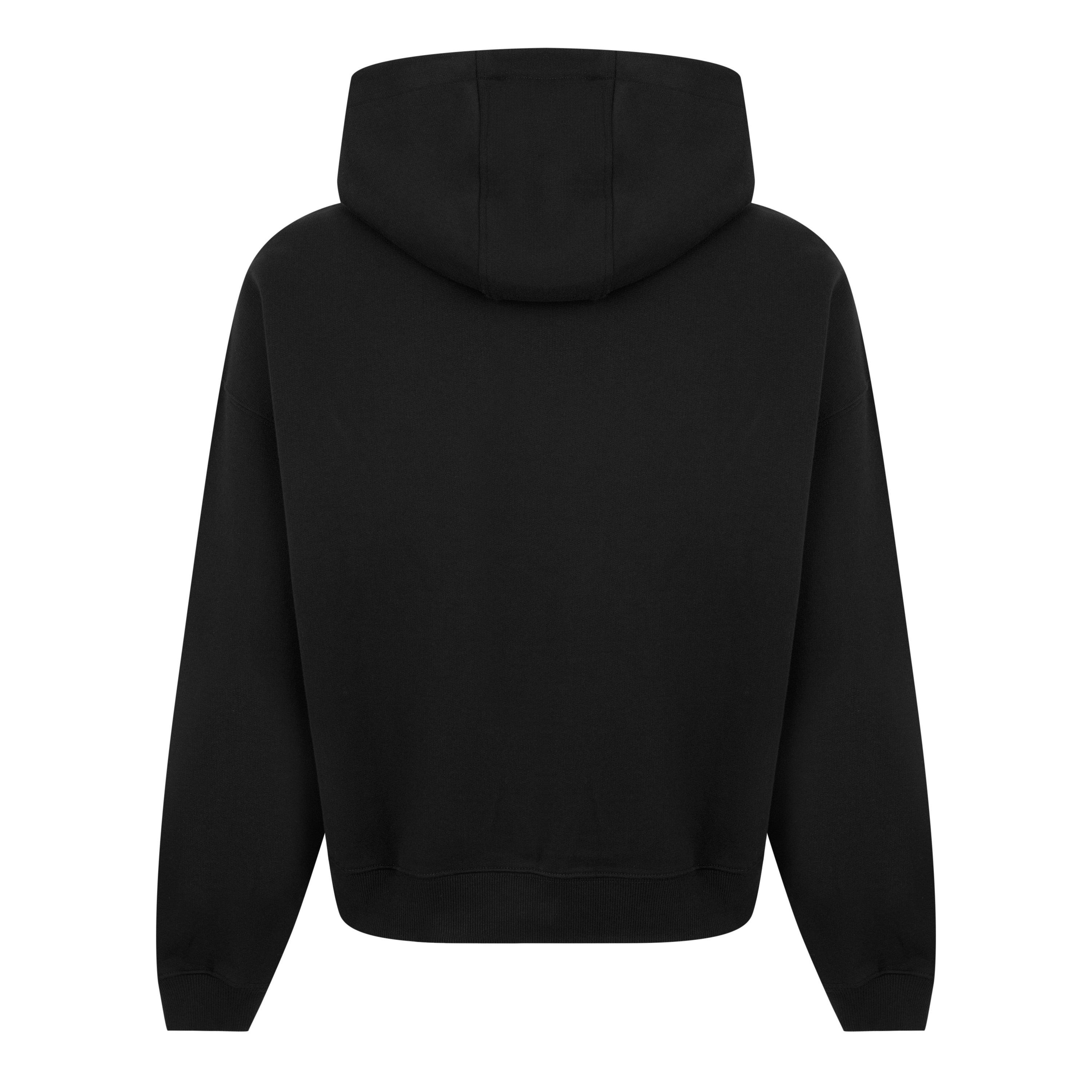 Black - Cole Buxton - Men's Logo Cotton International Zipped Hoodie - 2