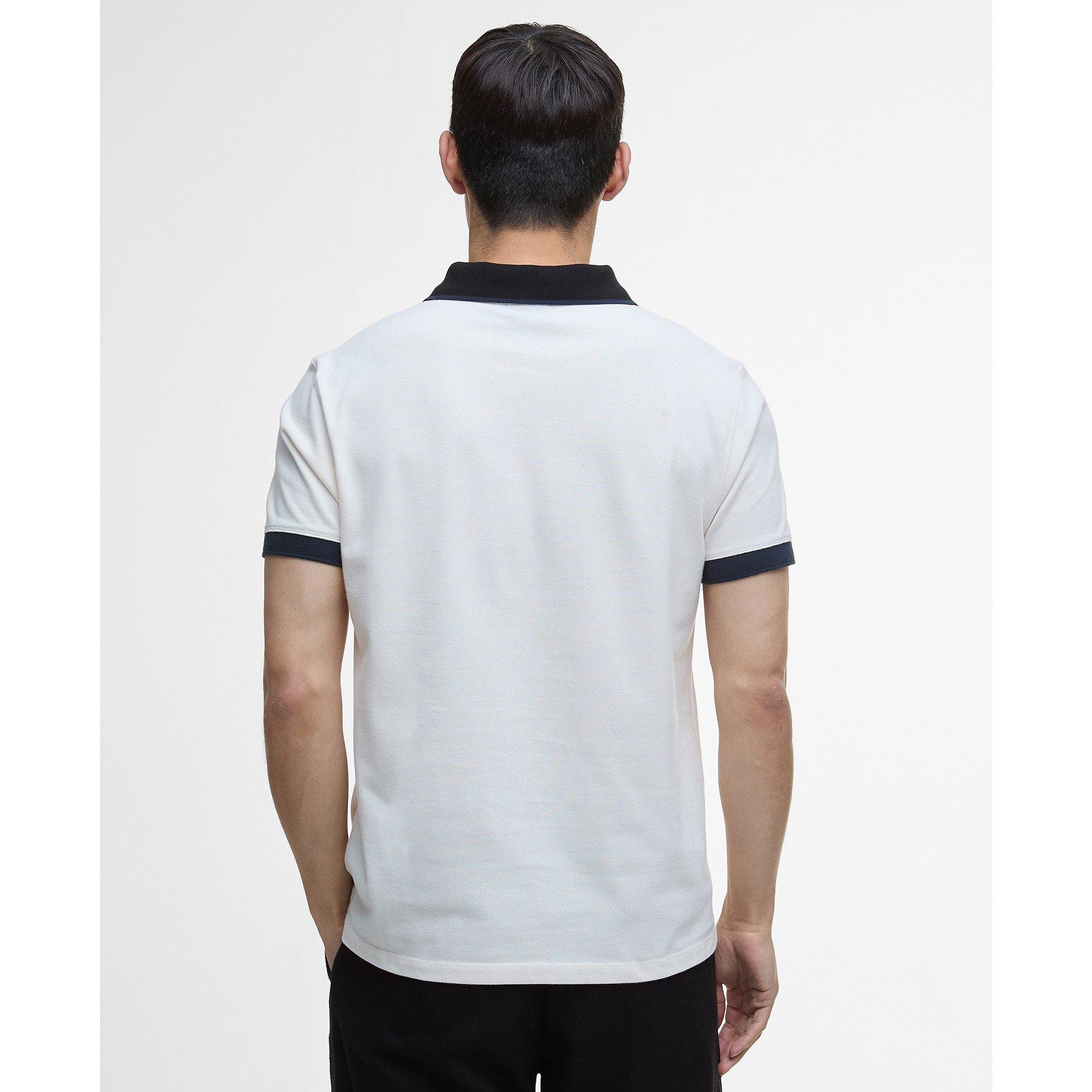 Wspr White WH32 - Barbour International - Howall Polo Shirt - 3