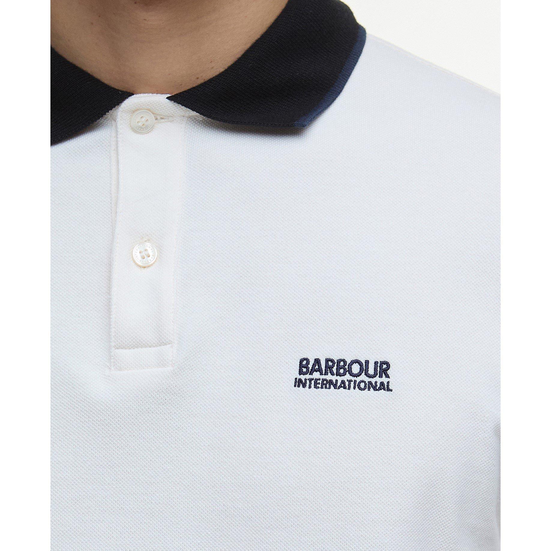 Wspr White WH32 - Barbour International - Howall Polo Shirt - 4