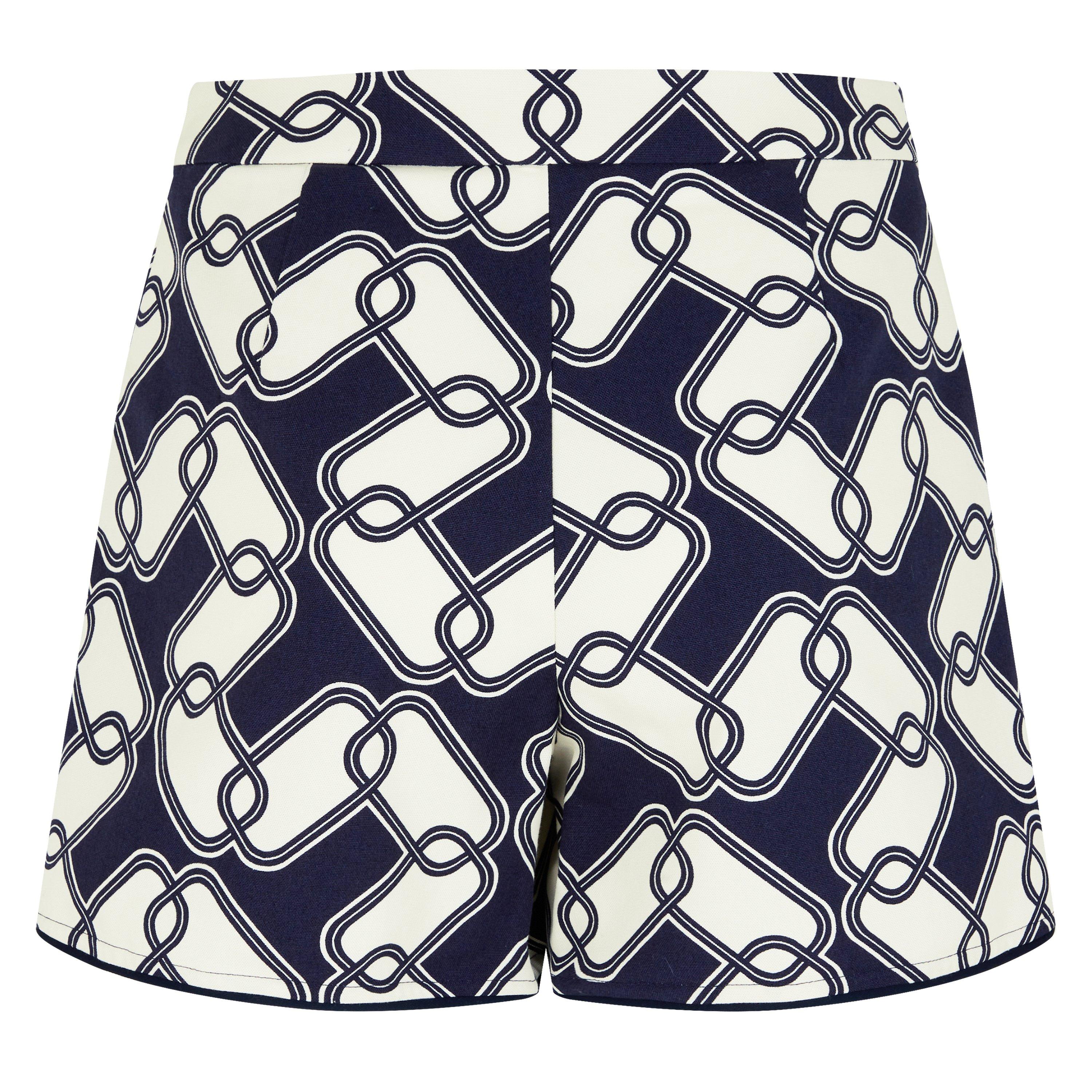 Blue/White F70 - Moncler - Jersey Shorts - 6
