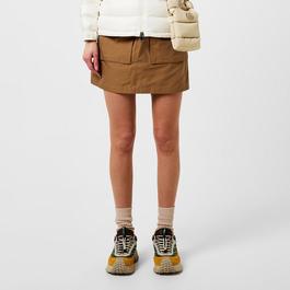 Moncler Drawstring Cargo Miniskirt