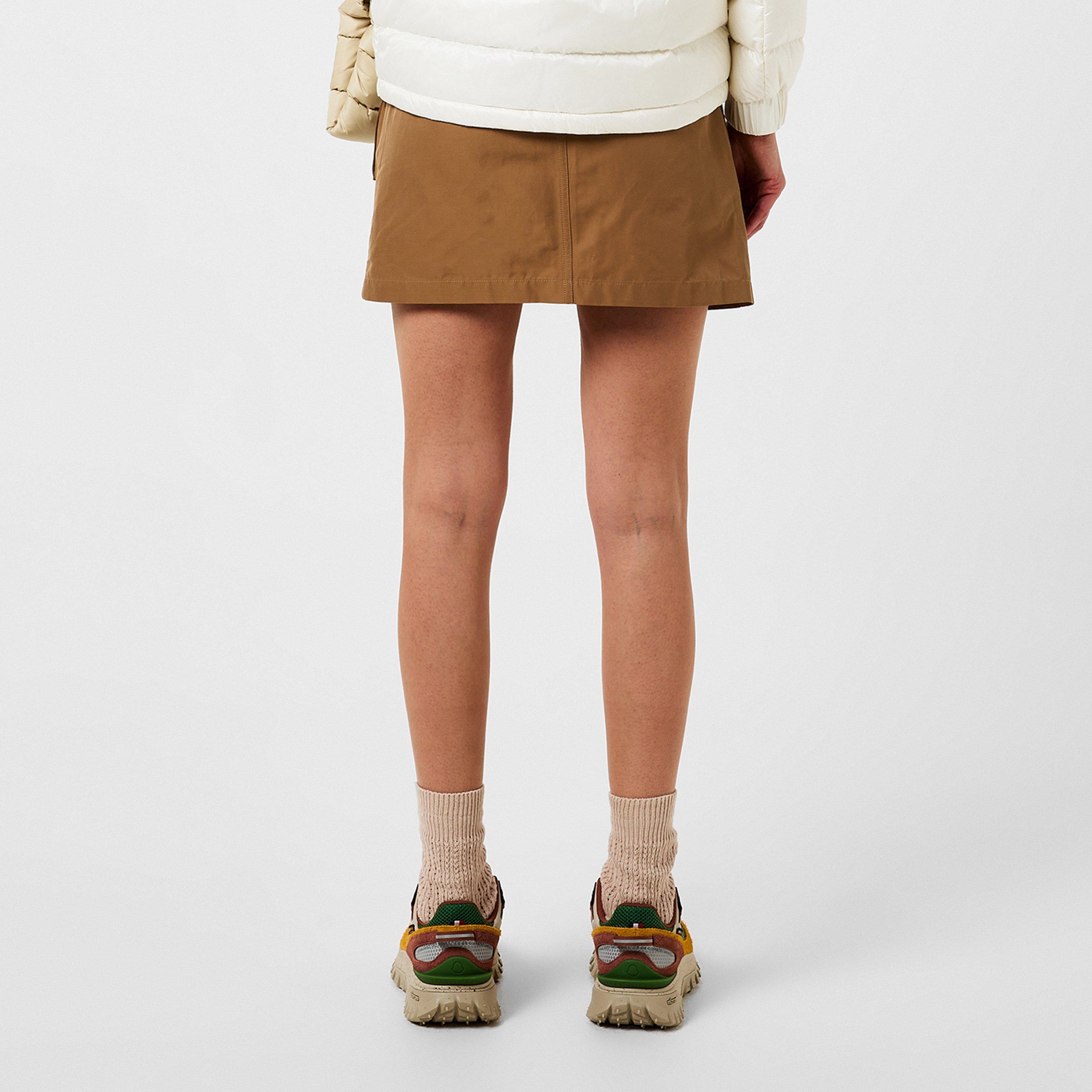 Brown 224 - Moncler - Drawstring Cargo Miniskirt - 3