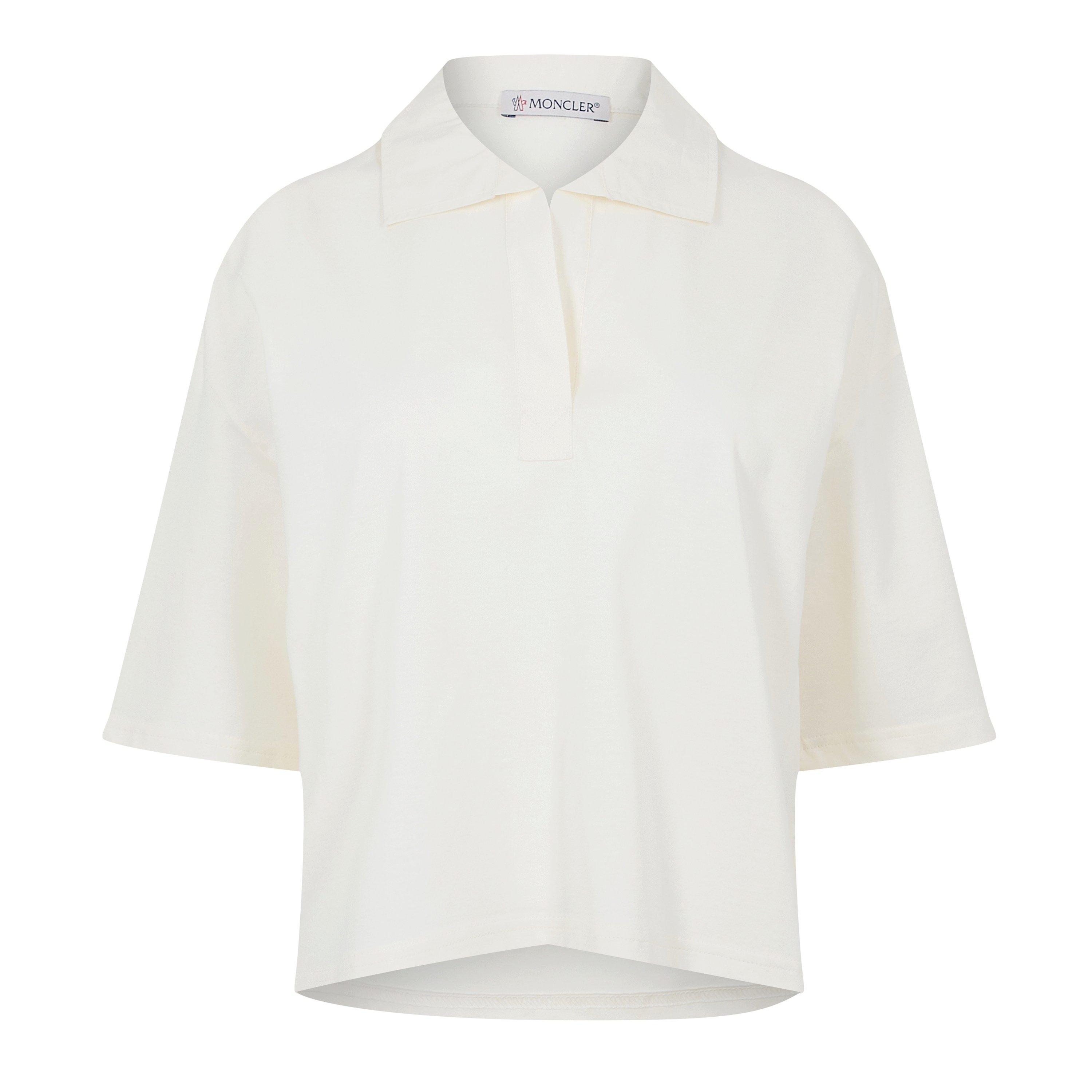 White 034 - Moncler - Logo Polo Shirt - 5