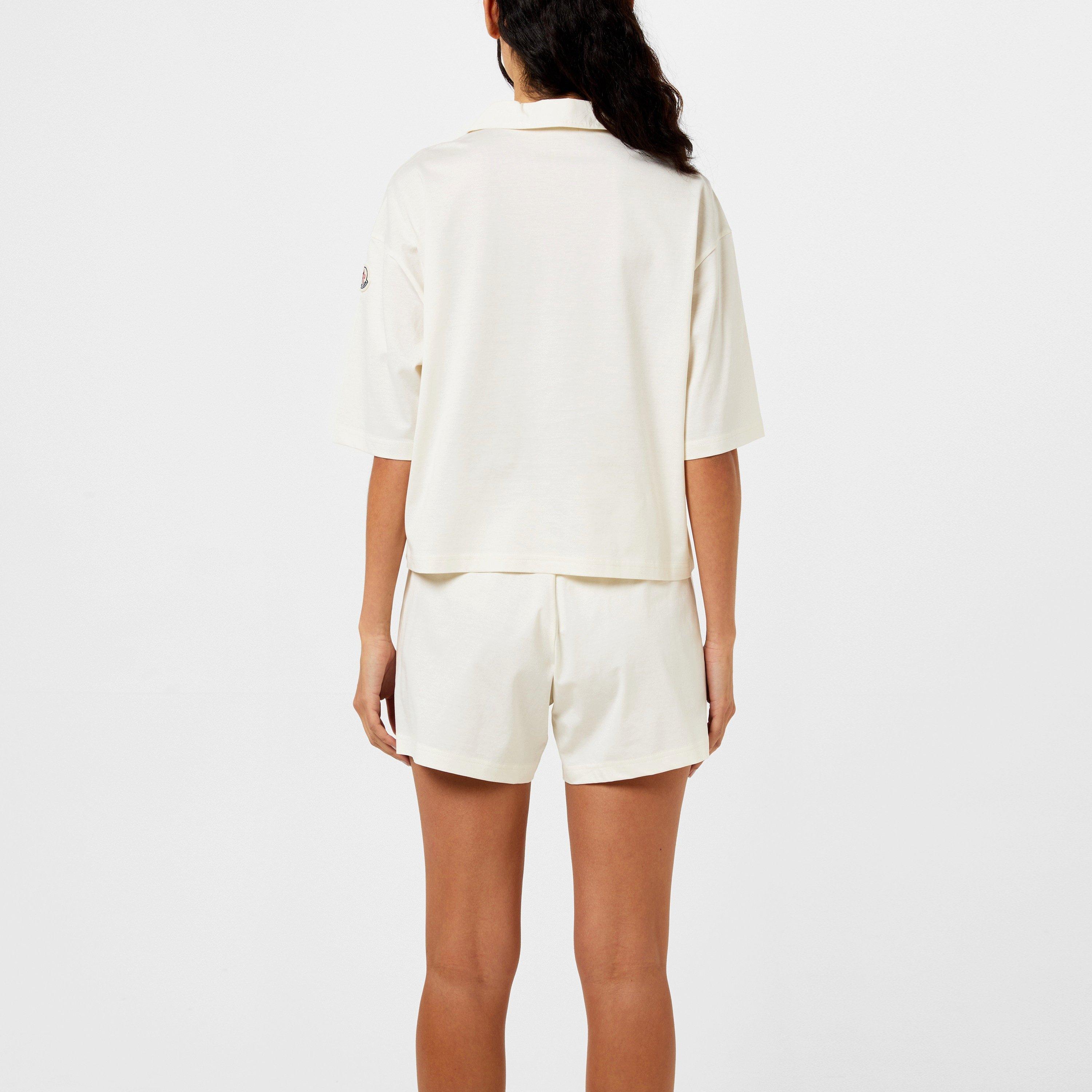 White 034 - Moncler - Logo Polo Shirt - 3