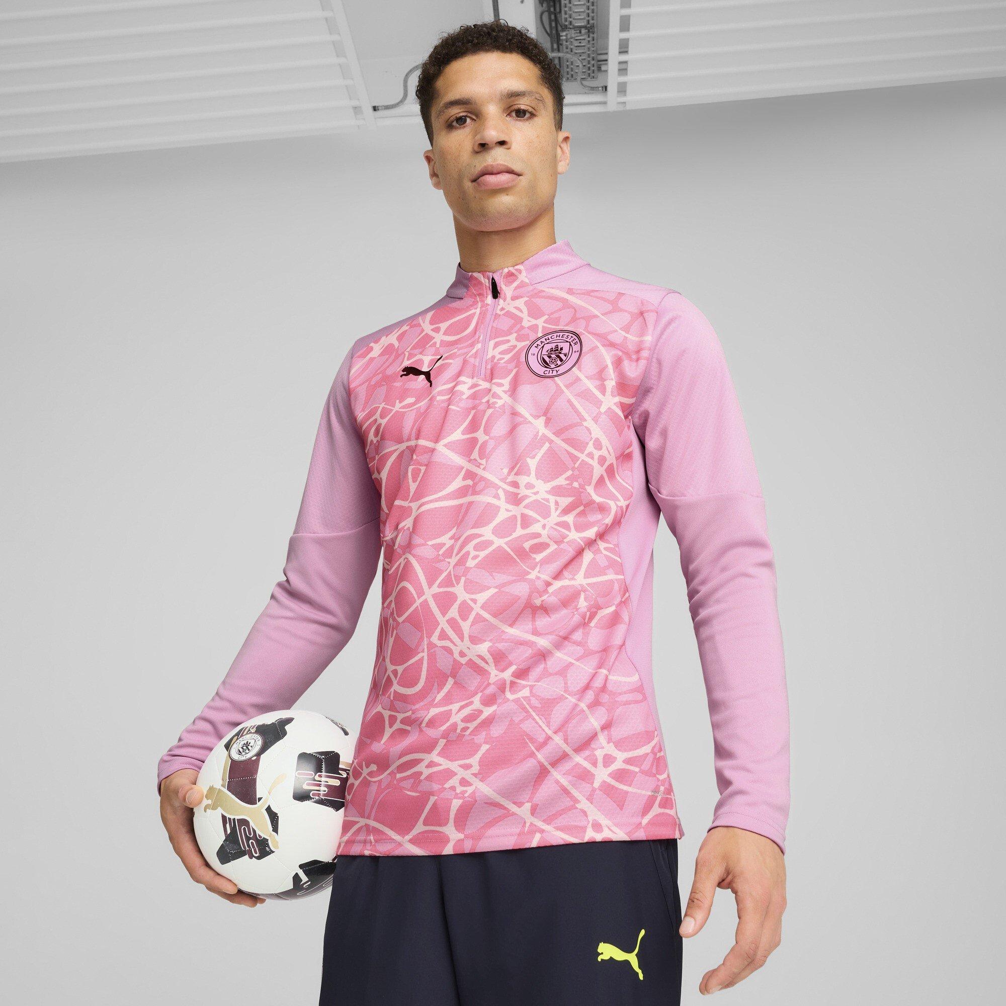 Rosa - Puma - Manchester City Pre Match Drill Top 2024 2025 Adults - 3