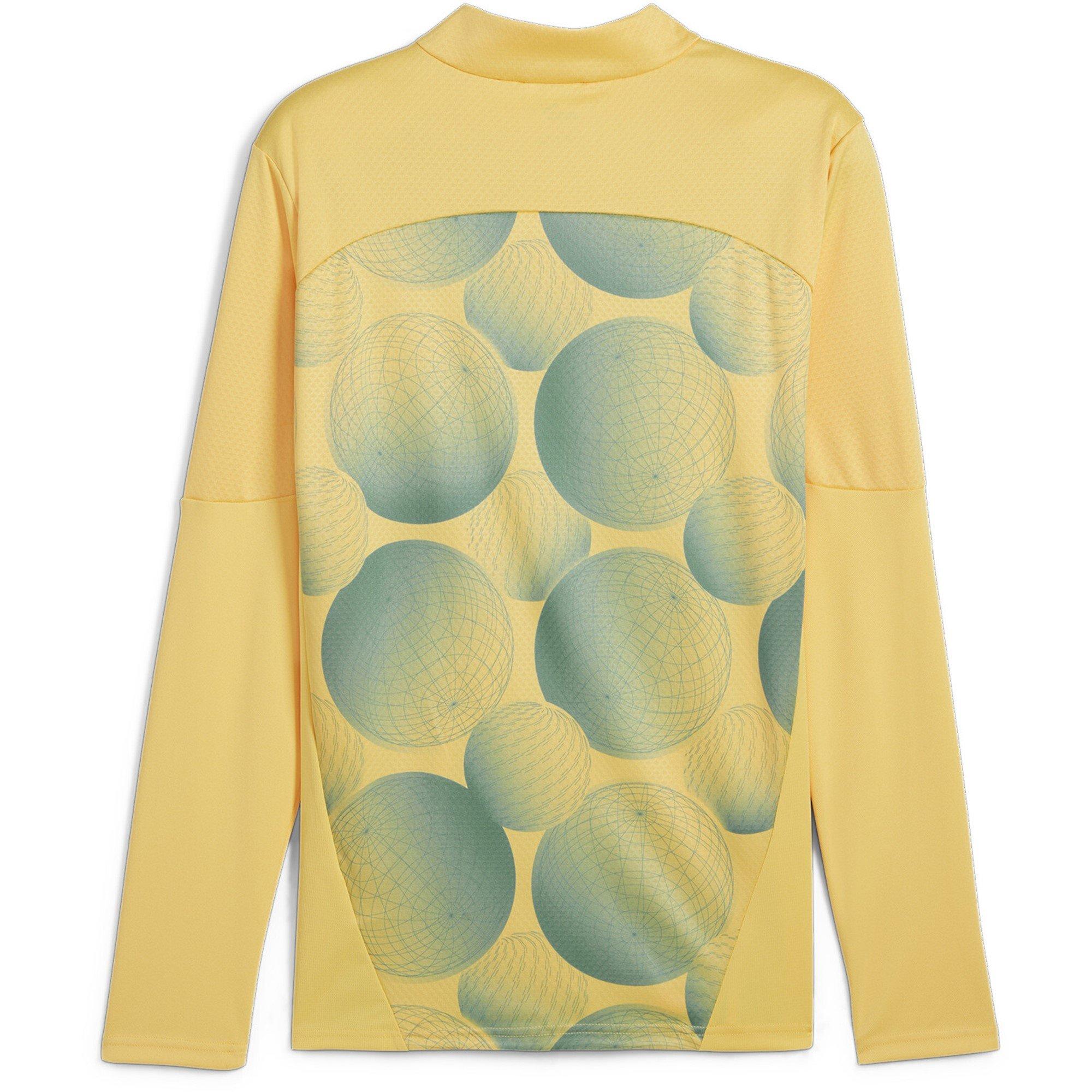 Gold/Blau - Puma - Manchester City FC Fourth Pre-Match Drill Jacket 2024 2025 Adults - 2