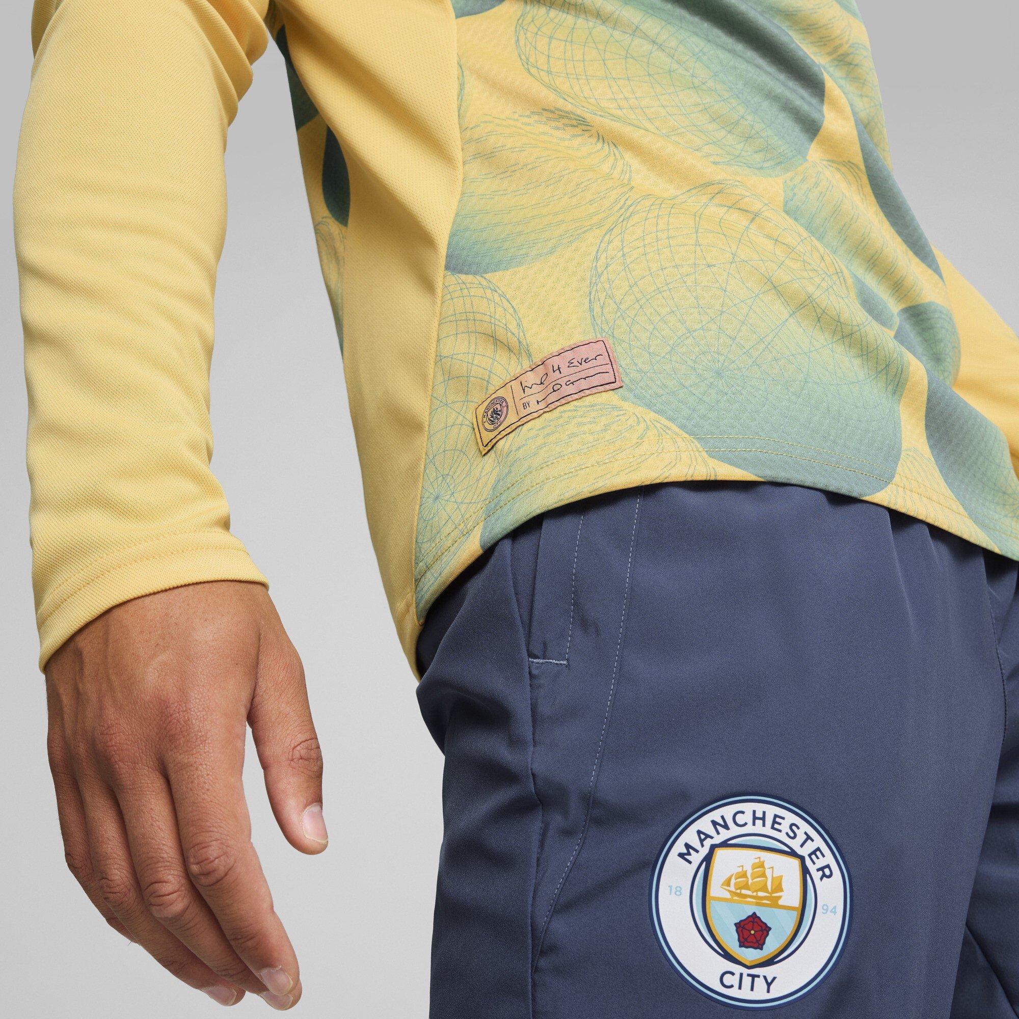 Gold/Blau - Puma - Manchester City FC Fourth Pre-Match Drill Jacket 2024 2025 Adults - 6