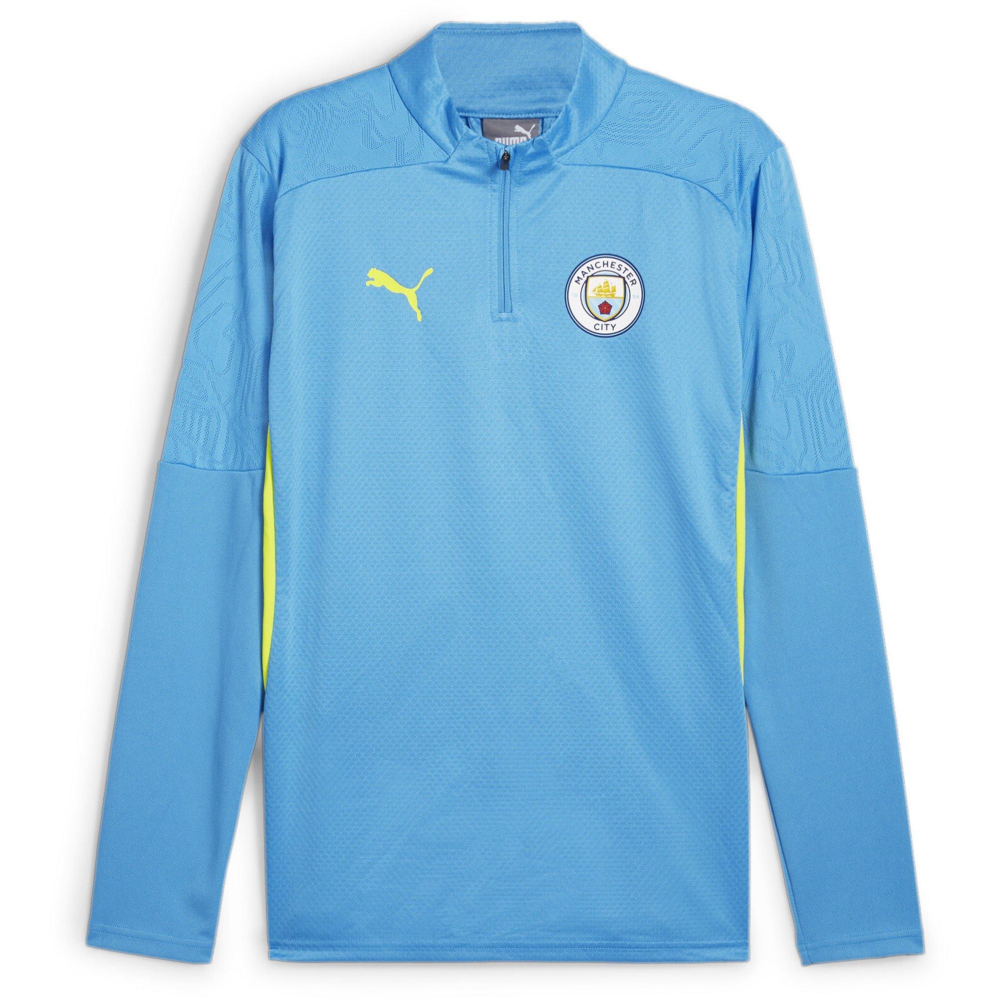 Blue - Puma - Manchester City Training Drill Top Adults - 1