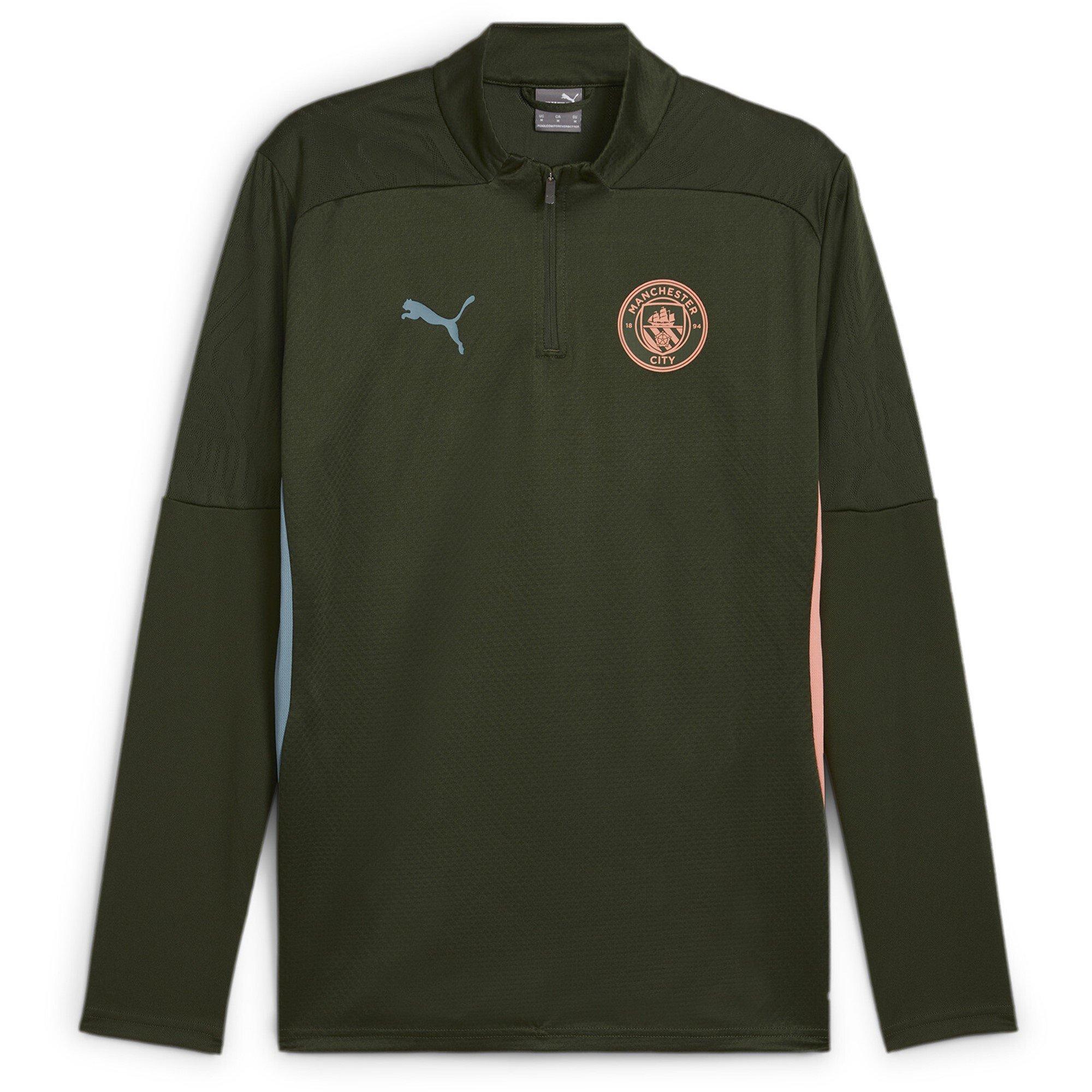 Puma Men's Manchester City Training Top 2024 2025 Adults - Khaki - M