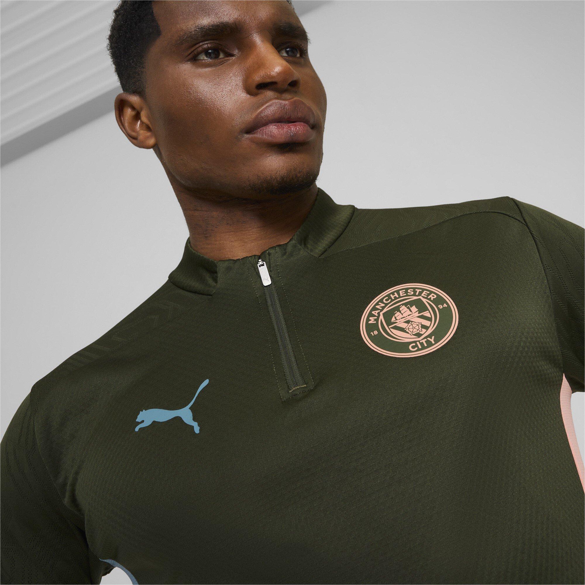 Khaki - Puma - Manchester City Training Top 2024 2025 Adults - 5