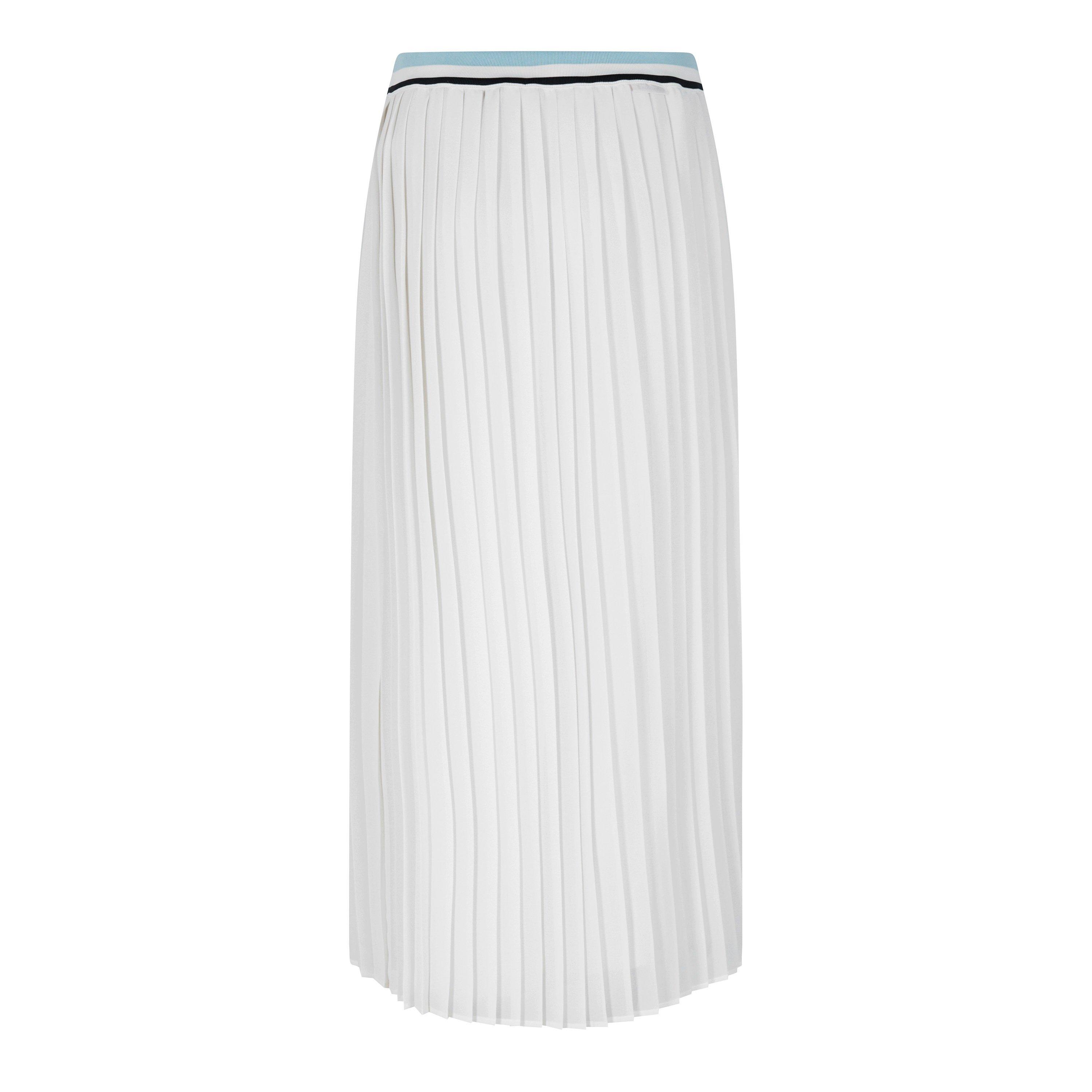 White 034 - Moncler - Pleated Midi Skirt - 2