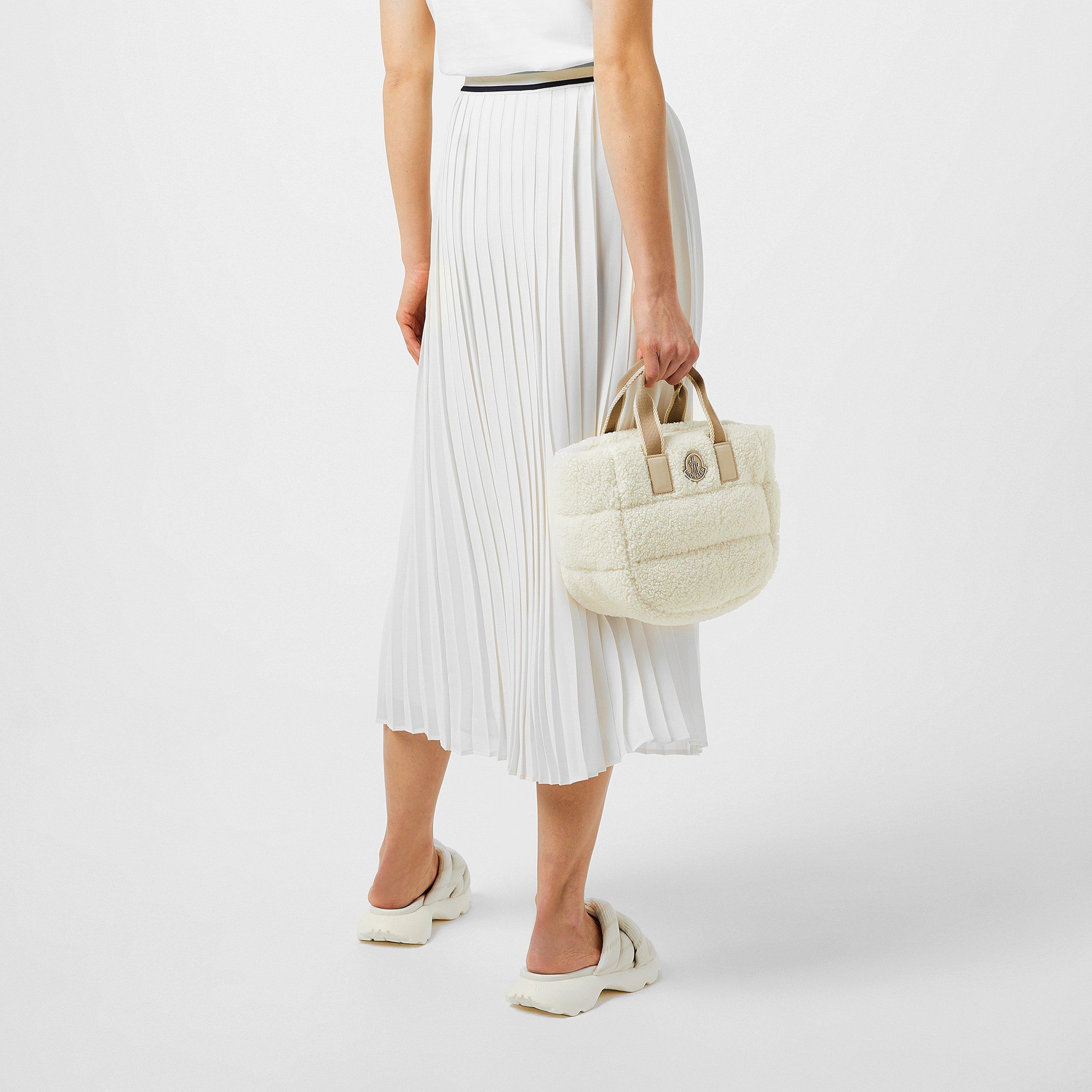 White 034 - Moncler - Pleated Midi Skirt - 4
