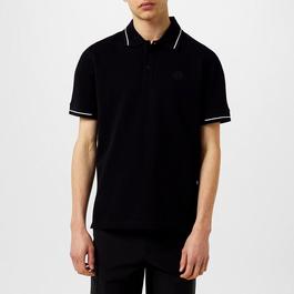 Moncler Logo Patch Smart Polo Shirt