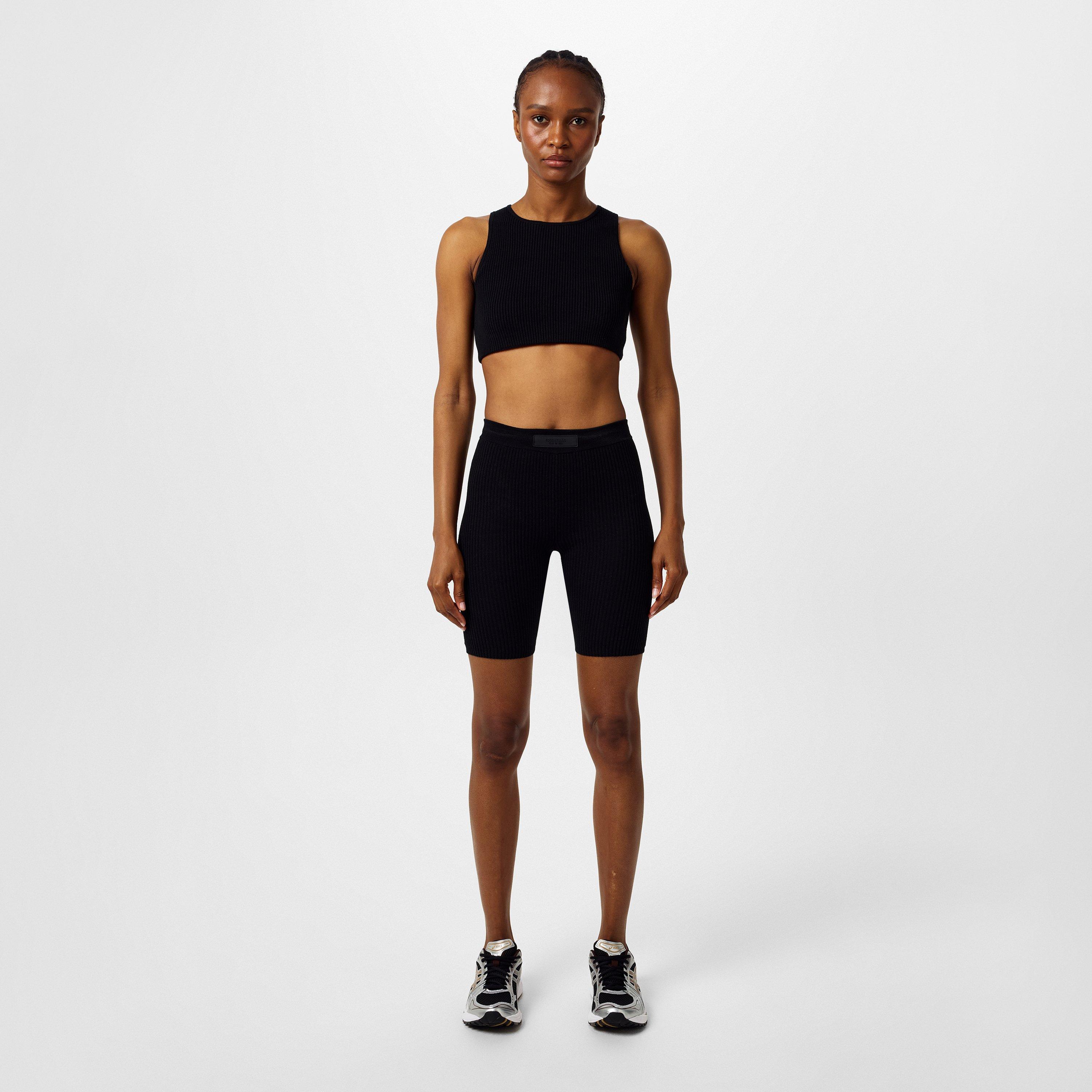 Black - Fear Of God Essentials - Women's Biker Cycling Shorts - 4