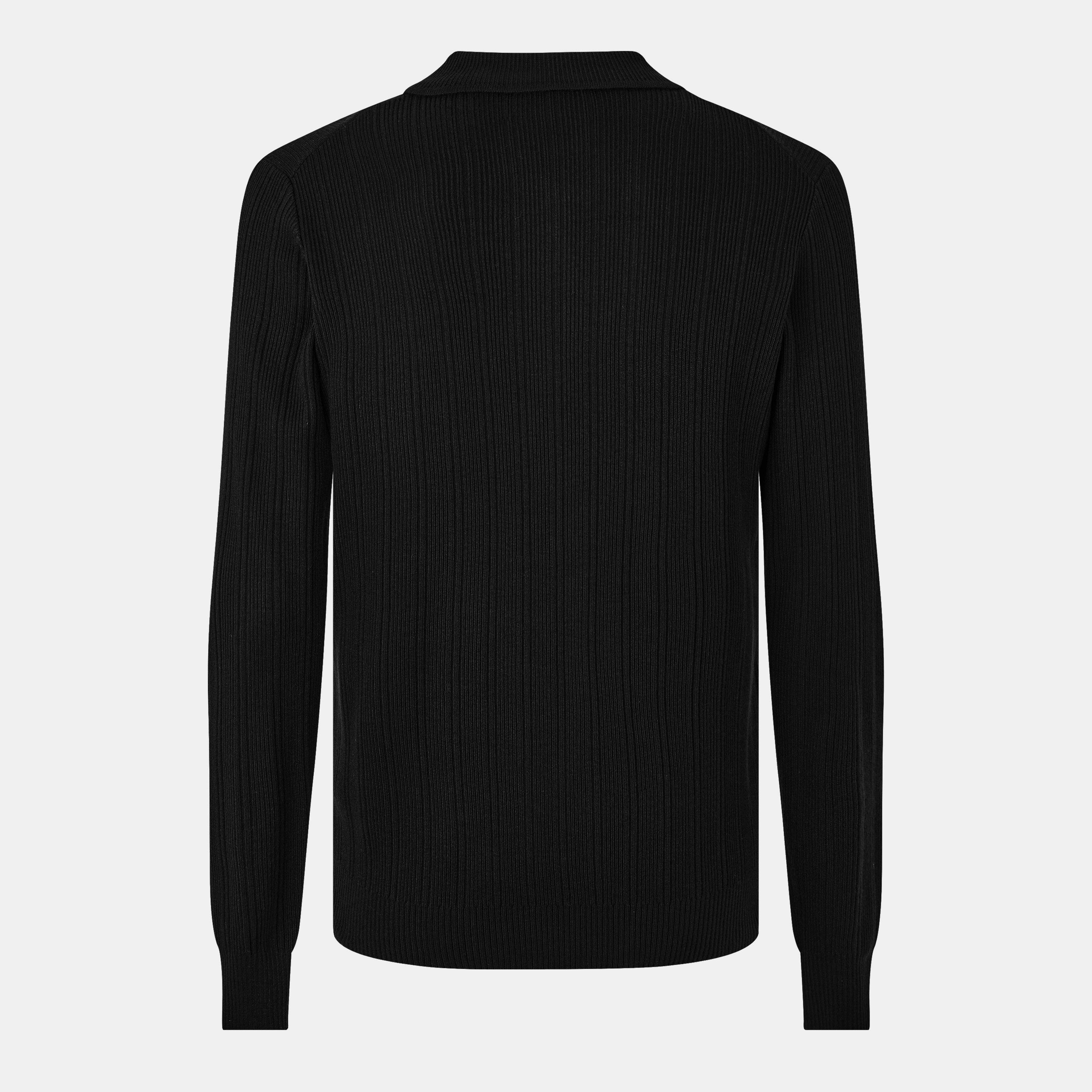 Black 001 - Hugo - Sastoro quarter Zip Top - 2