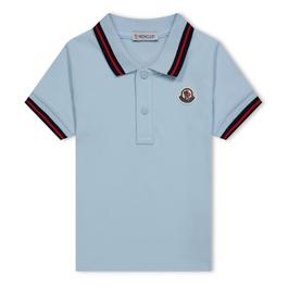 Moncler Logo Patch Polo Shirt Babies