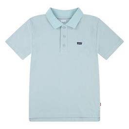 Levis Neck Tape Polo Shirt Juniors