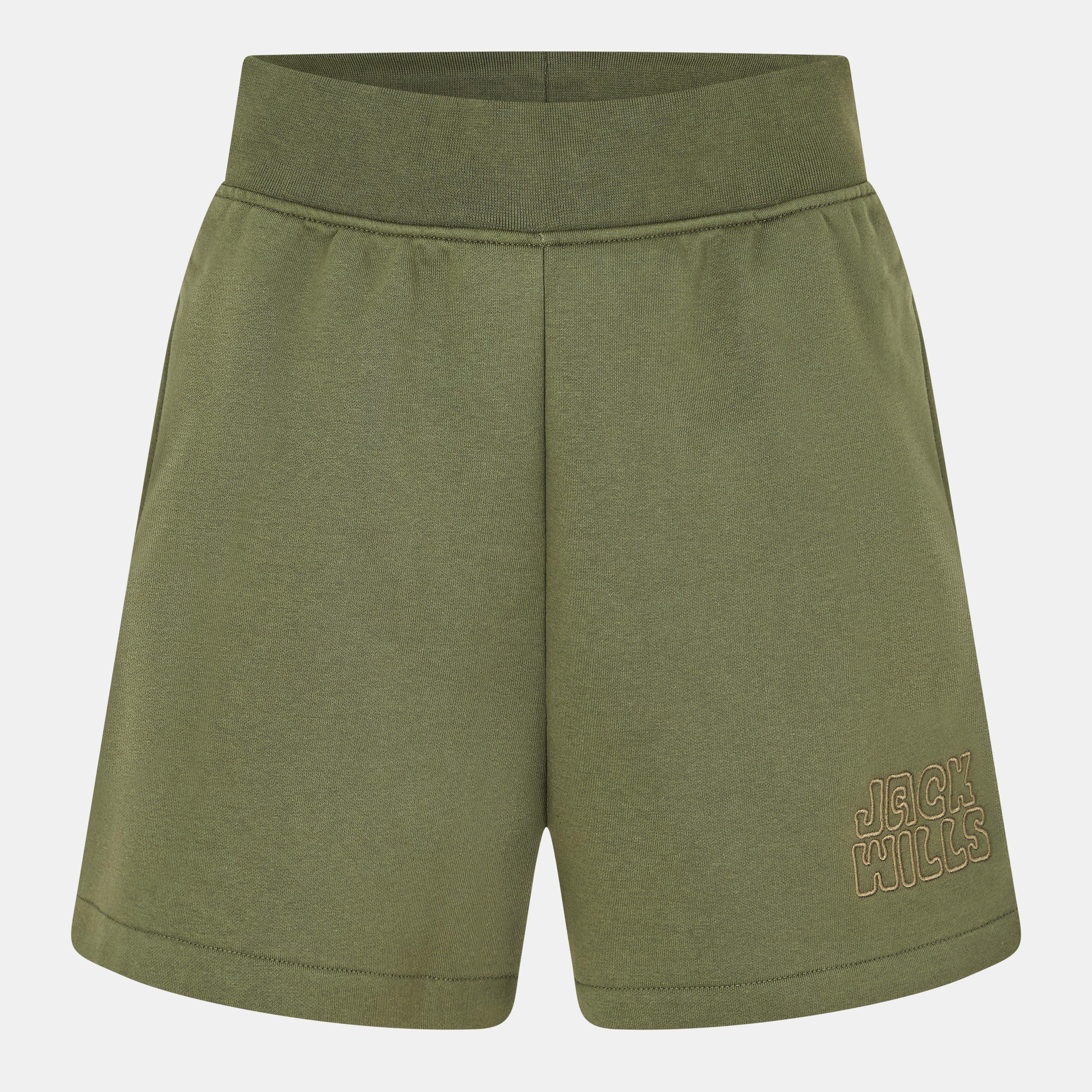 Jack Wills Women's Fleece Shorts - Khaki - 8 (XS)