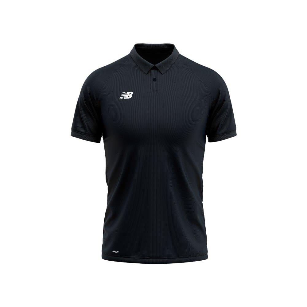 Black - New Balance - Women's Short-Sleeve Polo Shirt - 1