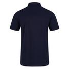 Oxford marine - Regatta - logo-patch cotton polo shirt Grau - 3