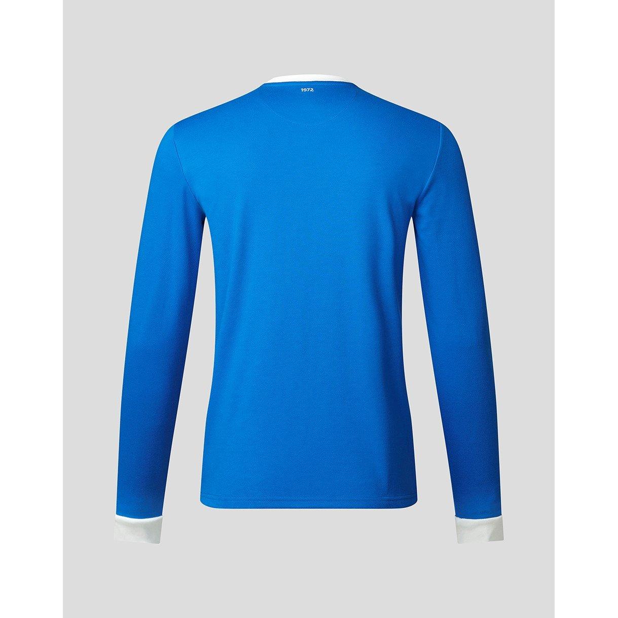 Blauw - Castore - Men's Long-Sleeve Polo Shirt - 2