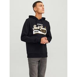 Jack and Jones Logo Hoodie