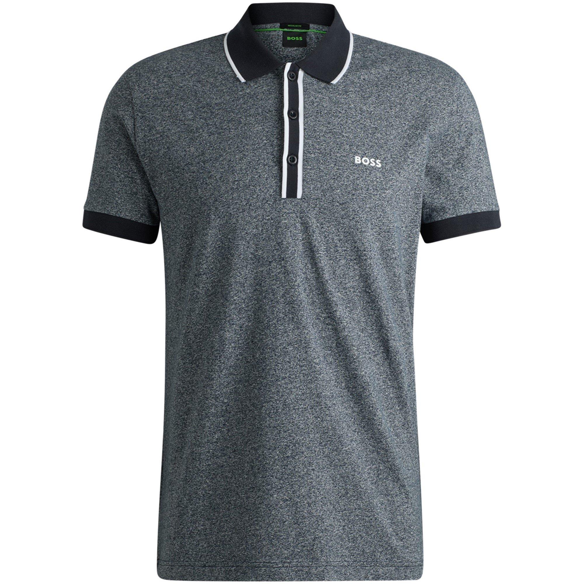 Dark Blue 402 - Boss - Men's HBG Paddy 4 Short-Sleeve Polo Shirt - 1