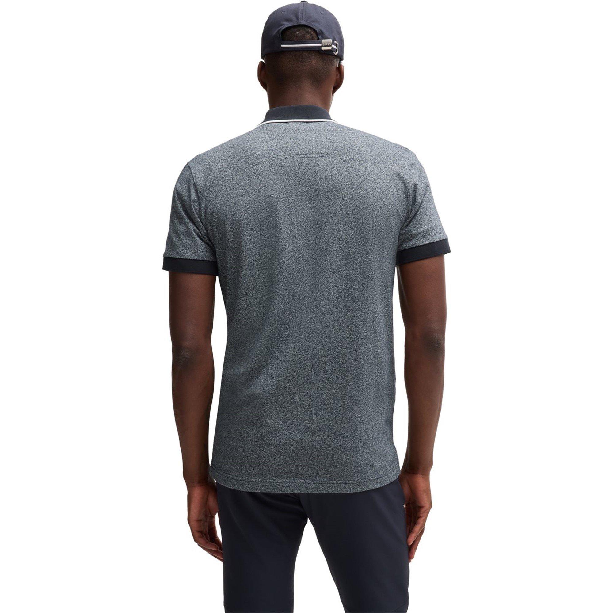 Dark Blue 402 - Boss - Men's HBG Paddy 4 Short-Sleeve Polo Shirt - 3