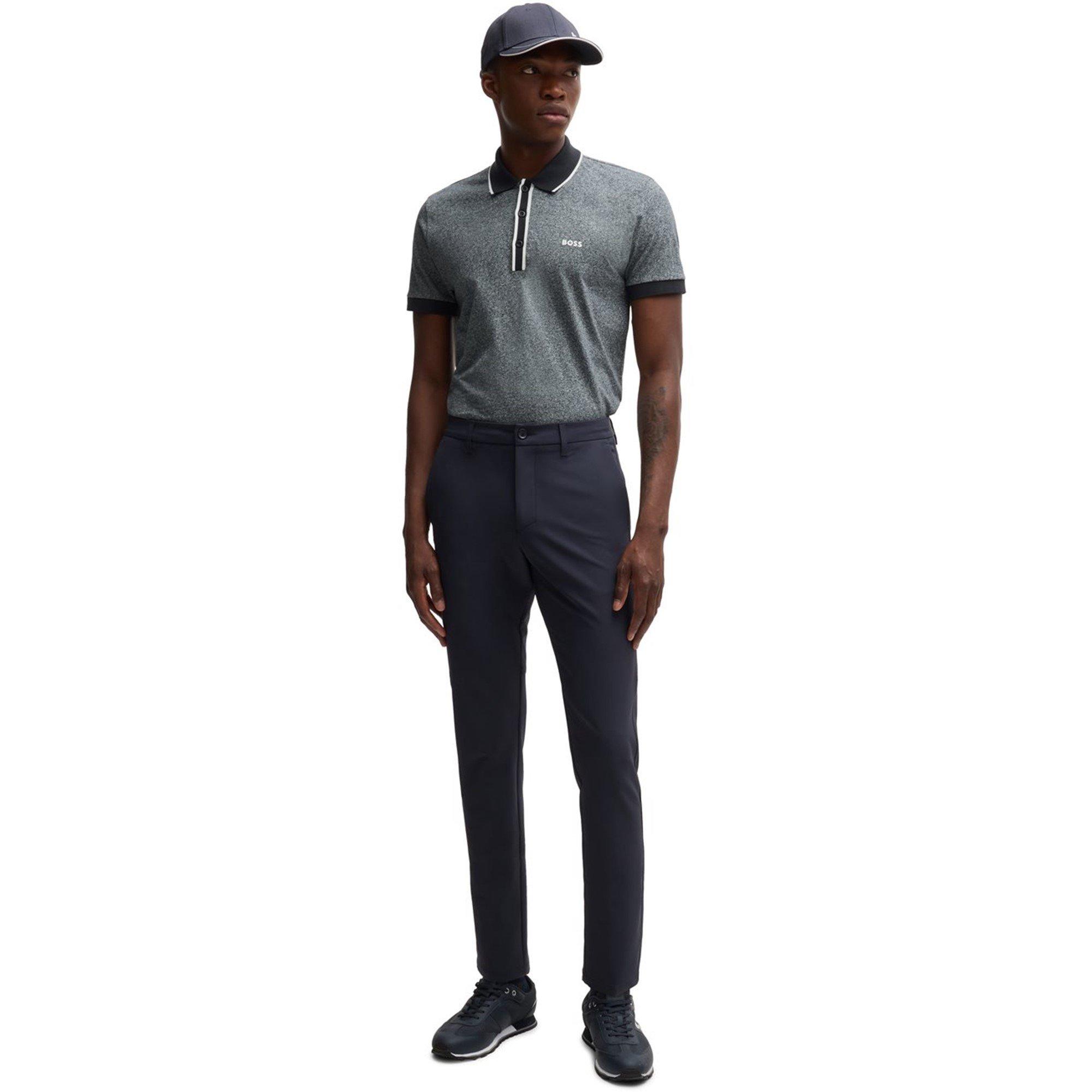 Dark Blue 402 - Boss - Men's HBG Paddy 4 Short-Sleeve Polo Shirt - 5