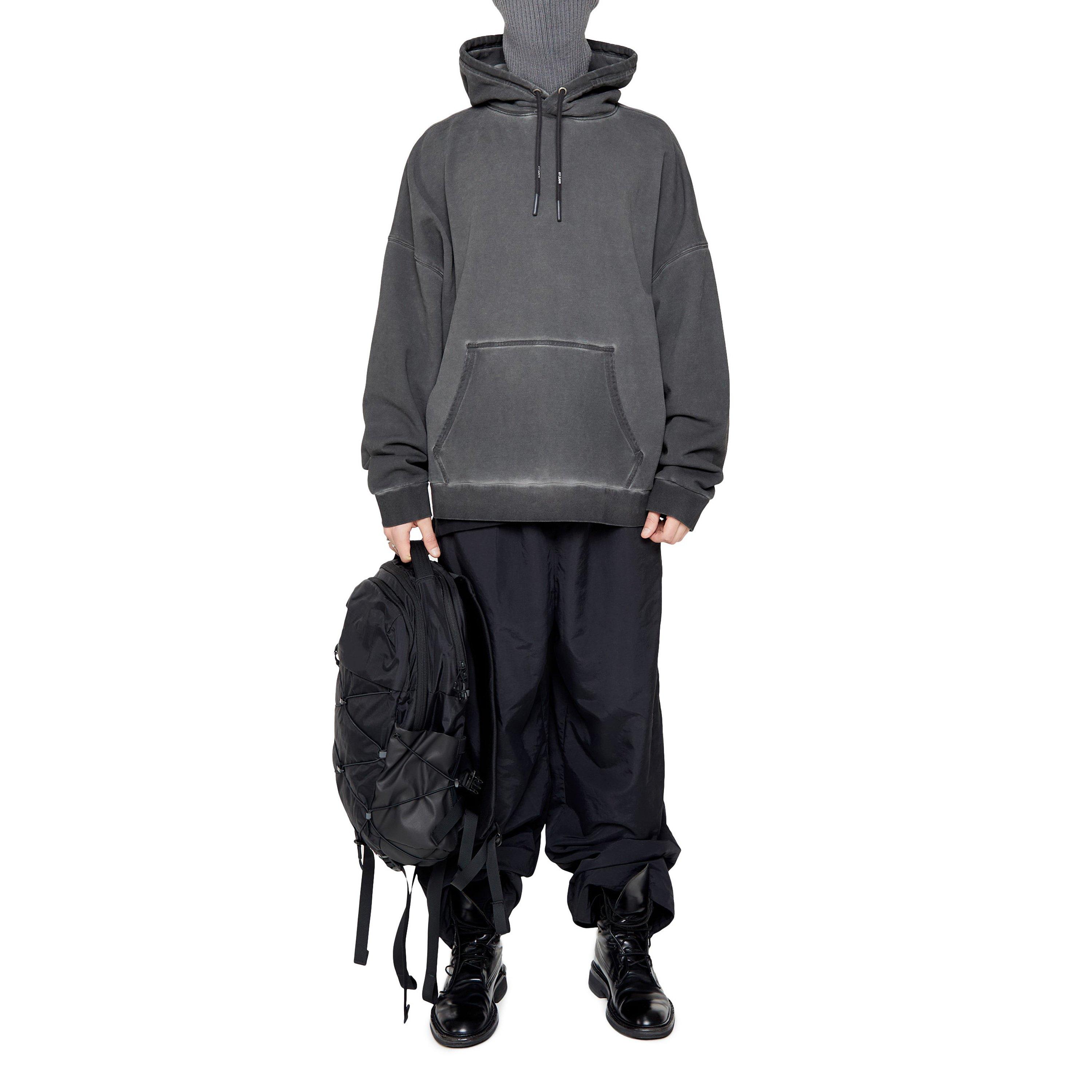 Gewassen Zwart - No Fear - Oversized Hoody - 4