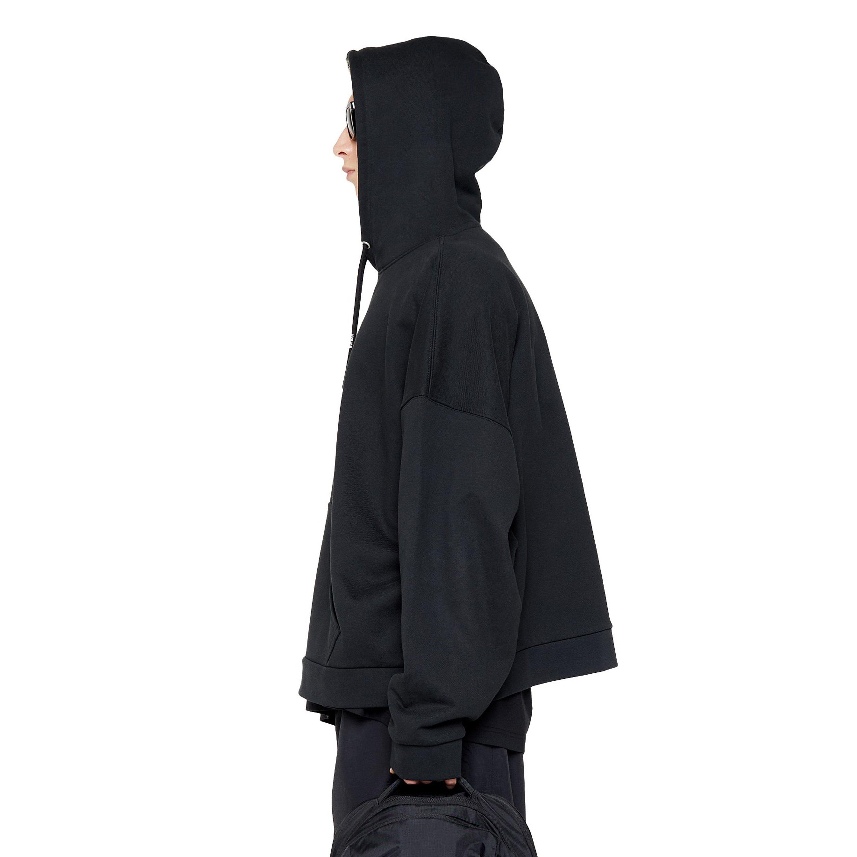 Black - No Fear - Oversized Hoody - 4